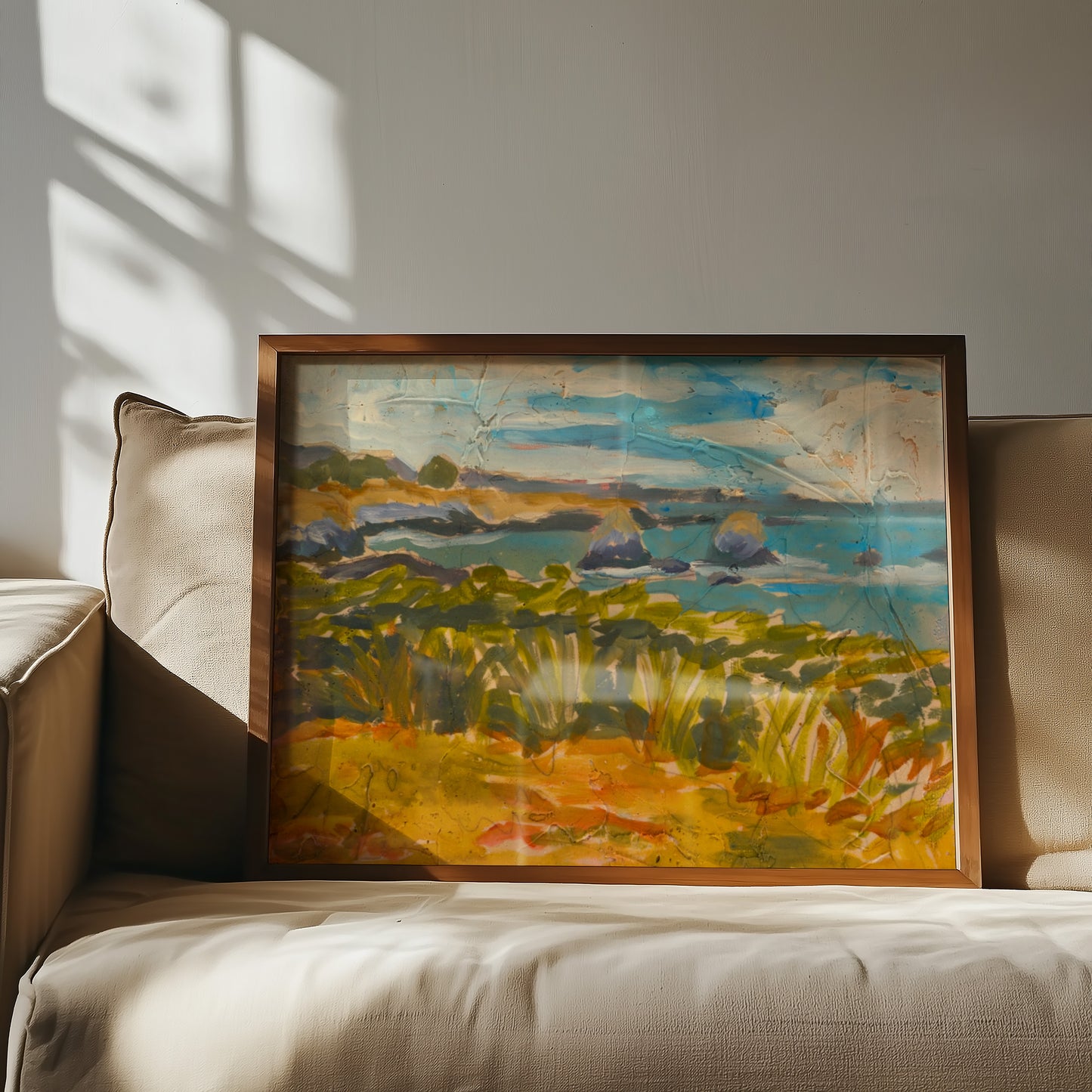 Nature Inspired California Impressionist Landscape Print