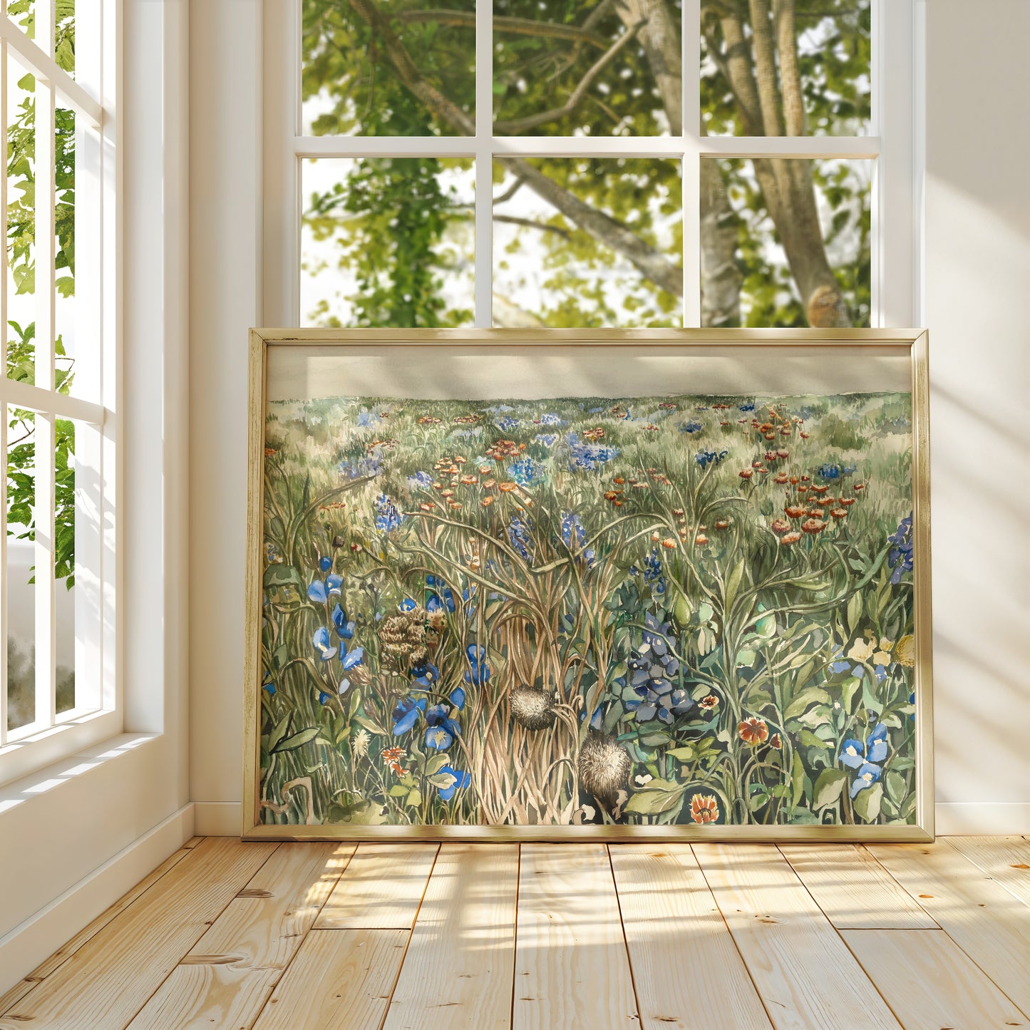 GUEST ARTIST COLLAB x MCSeaborne Art | Texas Wildflowers Art Print