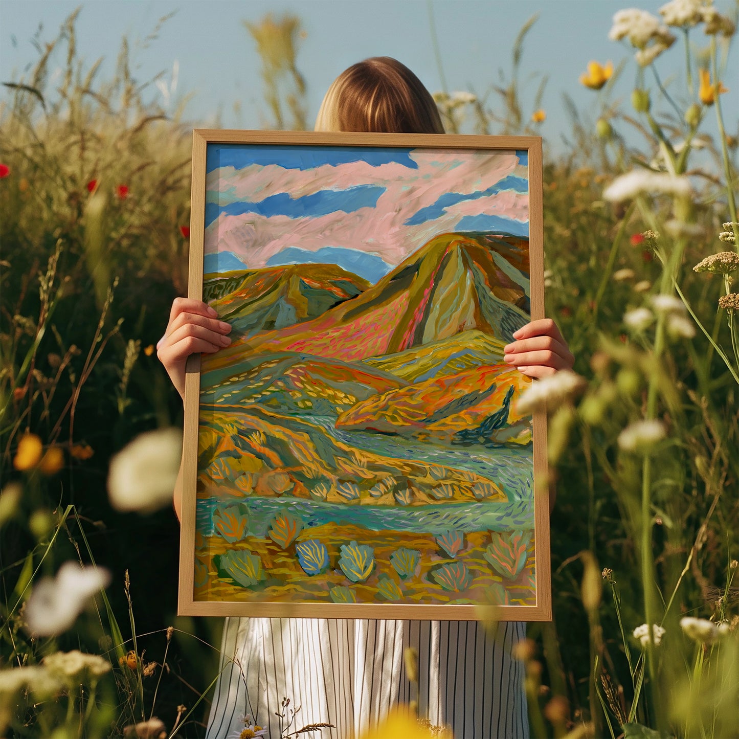 Southwest Aesthetic Desert Landscape Print