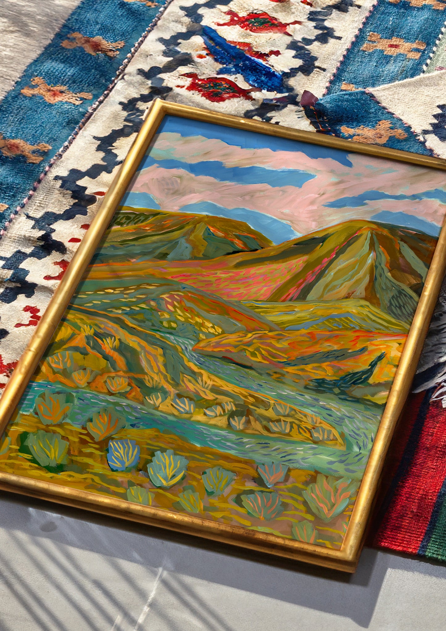 Southwest Aesthetic Desert Landscape Print