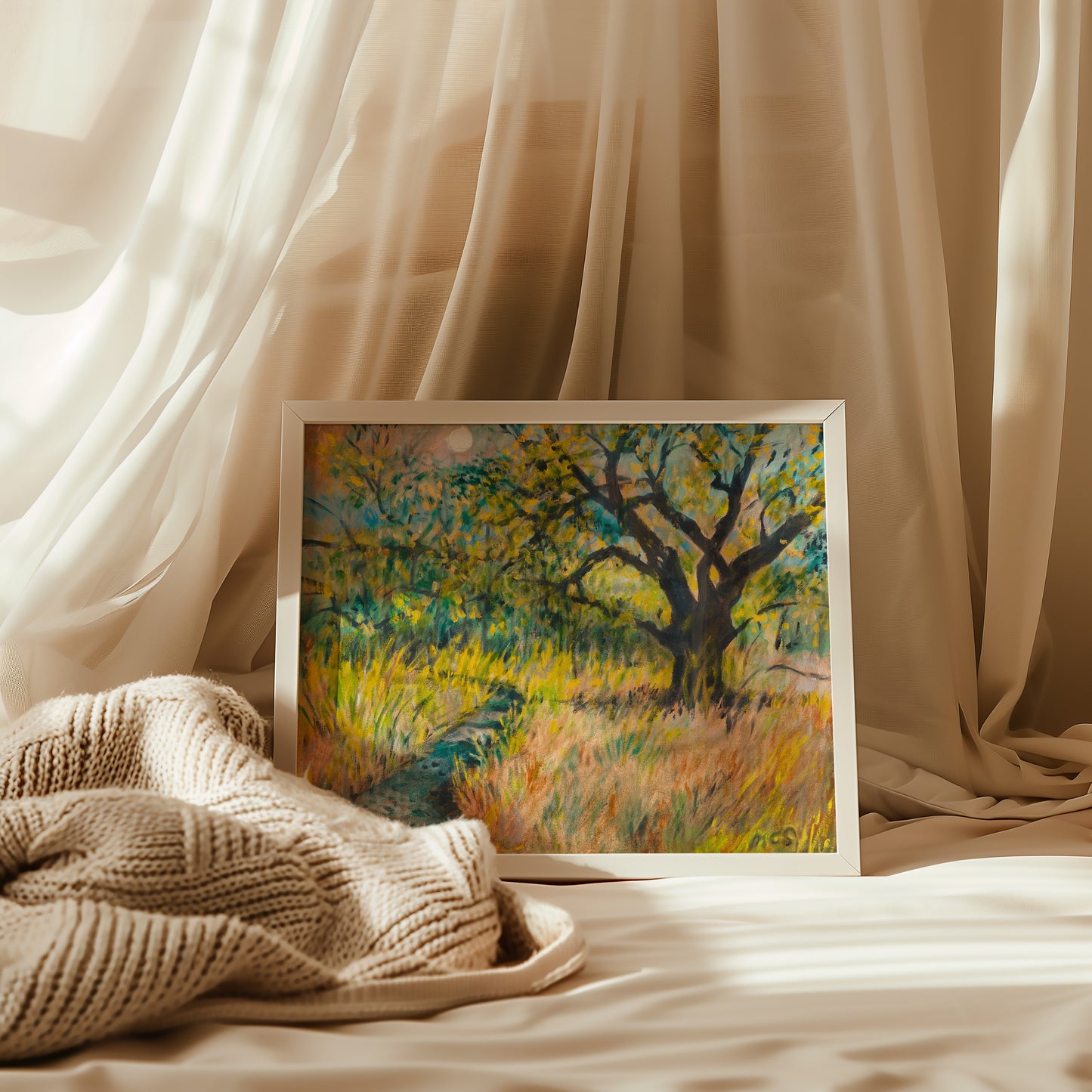 GUEST ARTIST | Texas Hill Country Live Oak Landscape Print