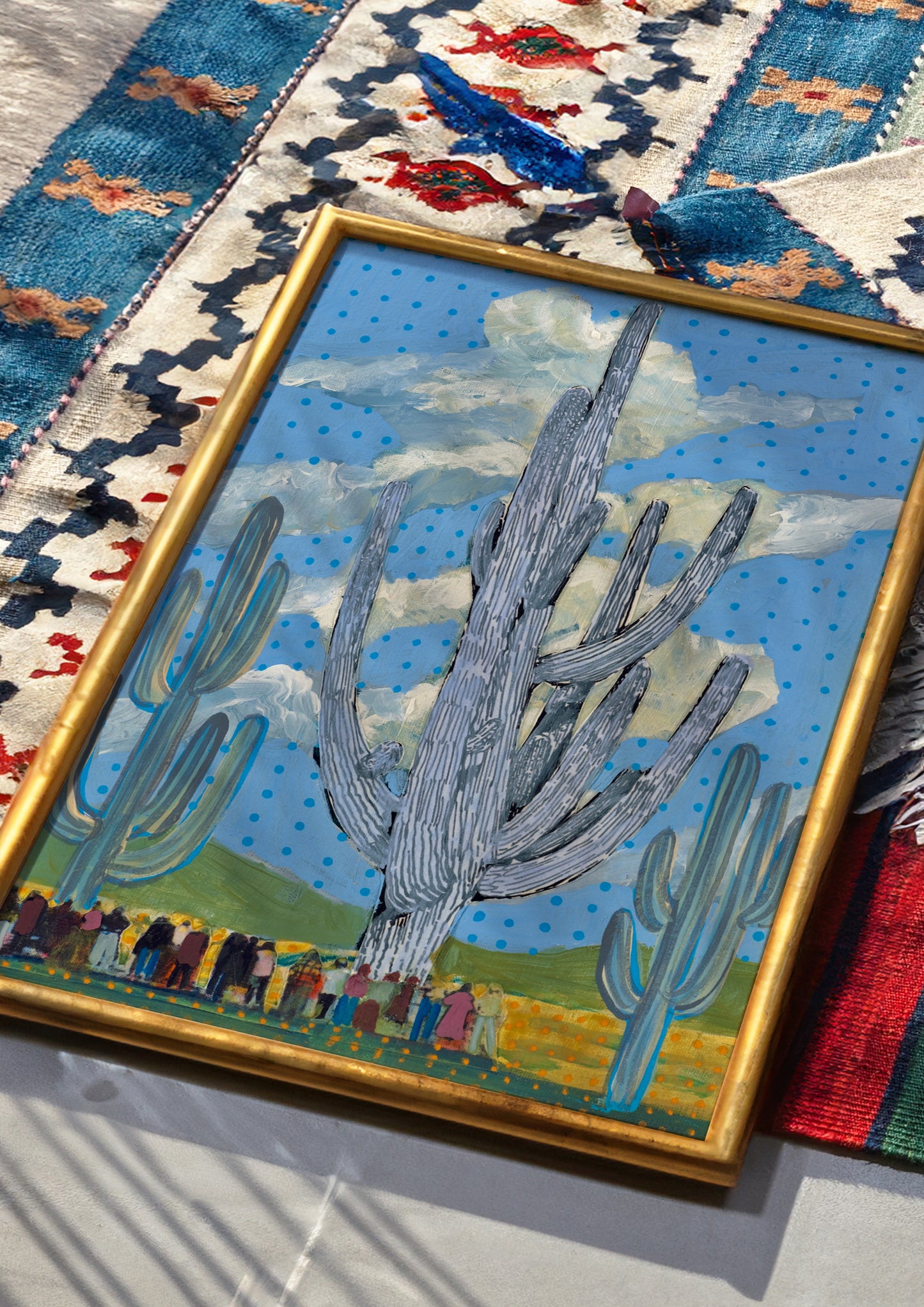 Saguaro Cactus Wall Art Print