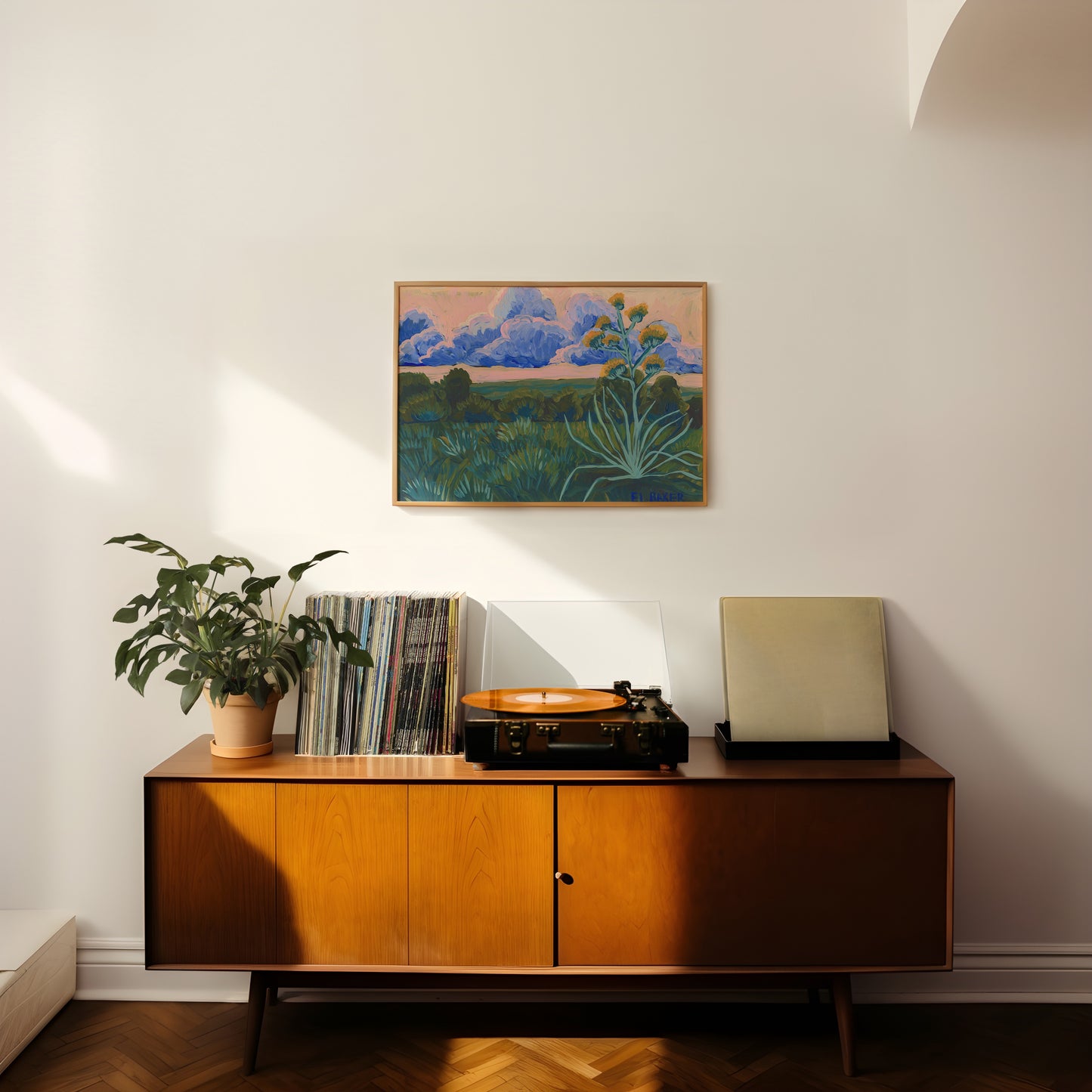 Sunset Century Plant Print