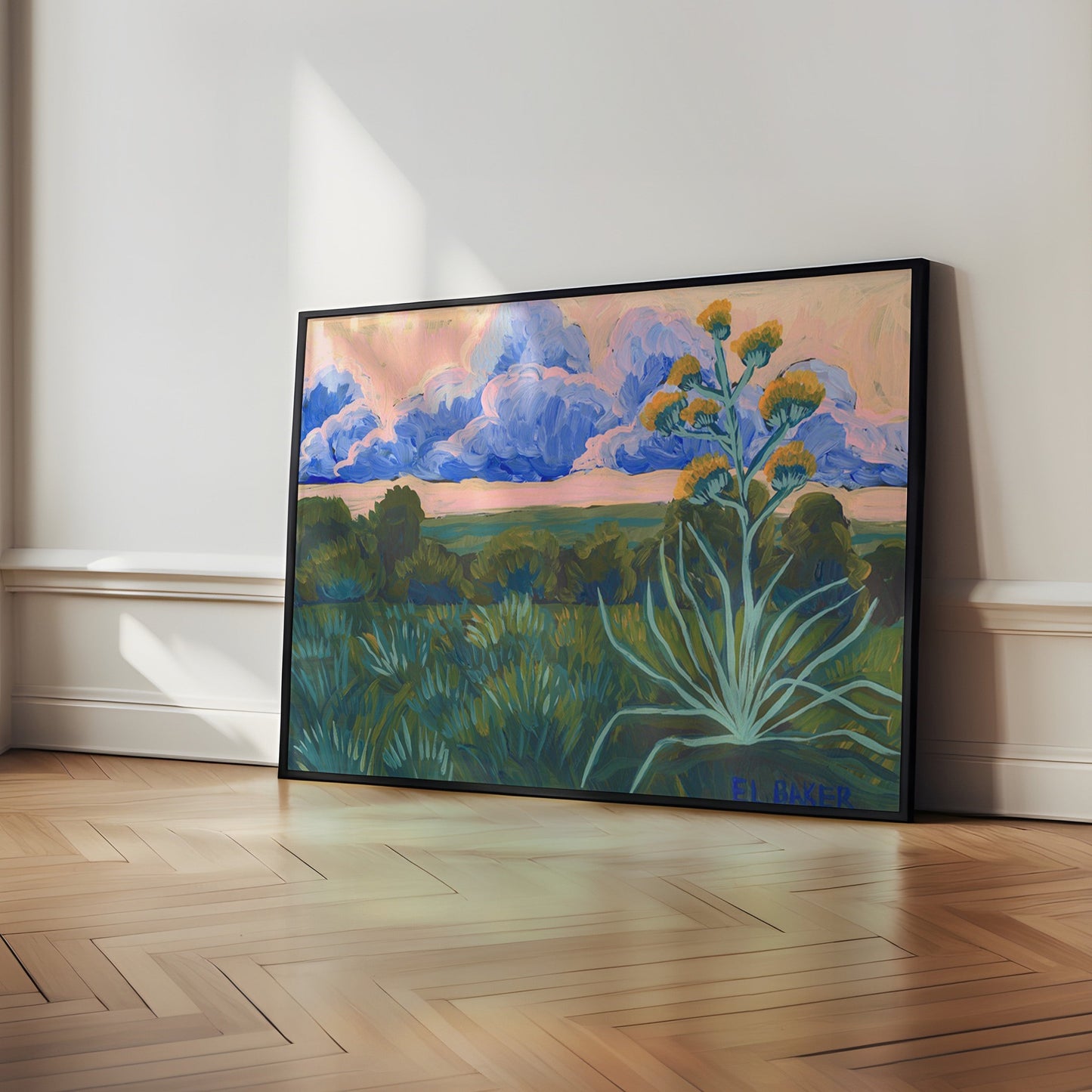 Sunset Century Plant Print