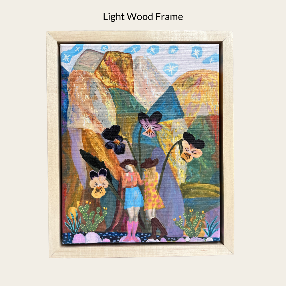 Canvas Print - Artwork & Frame Of Your Choice, Free Shipping