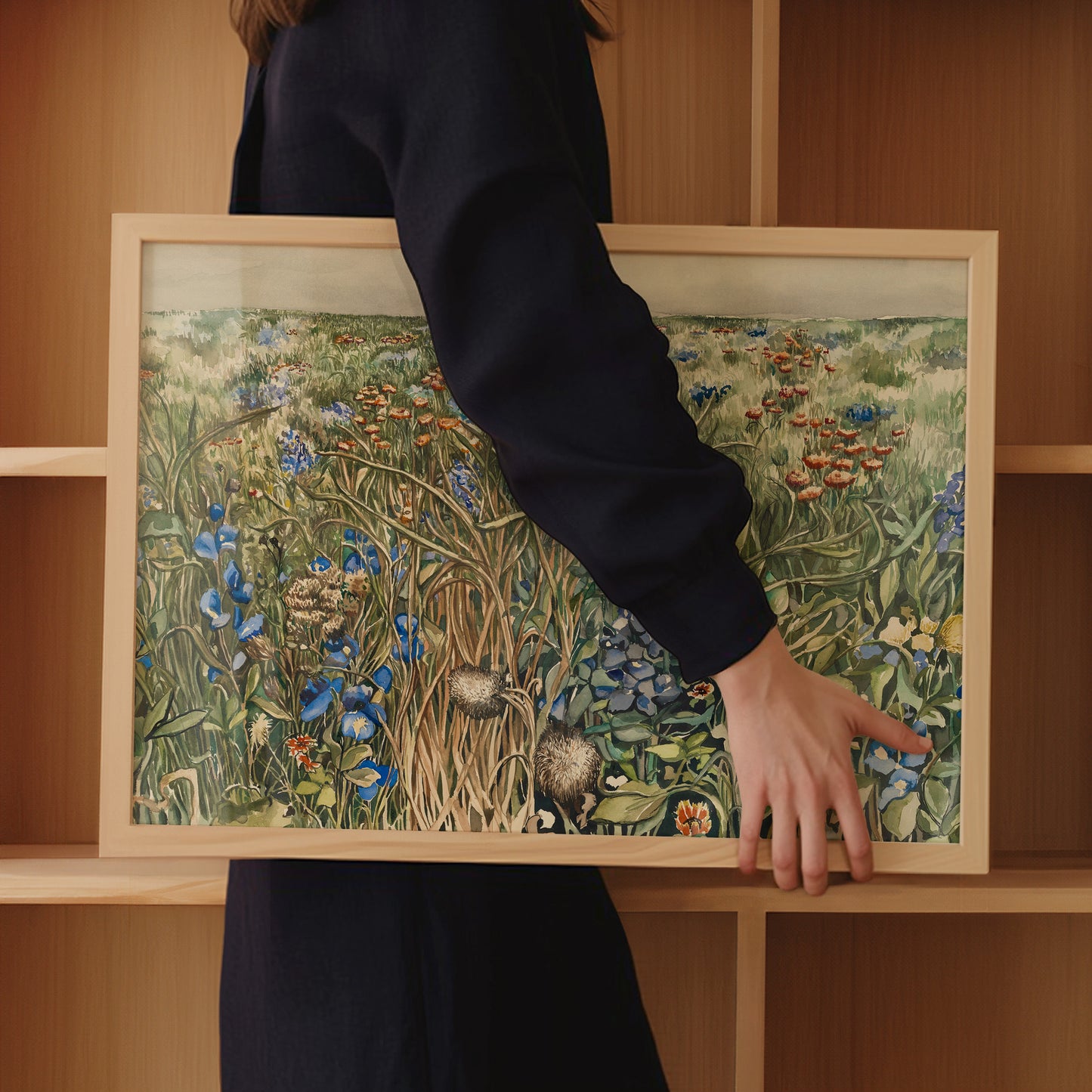 GUEST ARTIST COLLAB x MCSeaborne Art | Texas Wildflowers Art Print