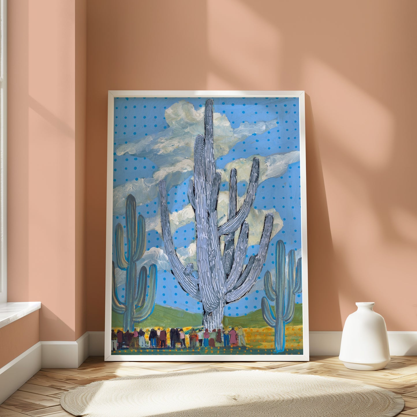 Saguaro Cactus Wall Art Print