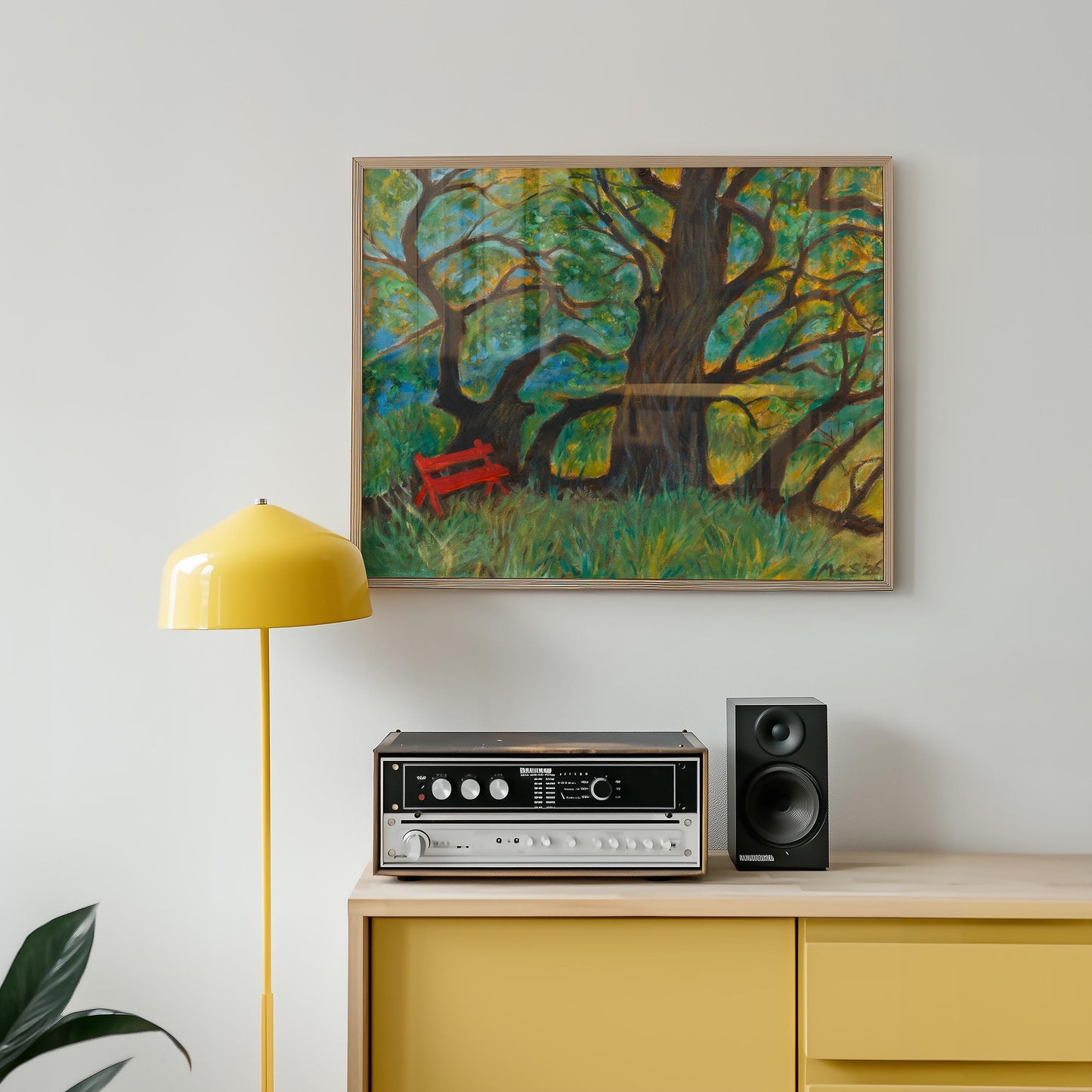 GUEST ARTIST: Live Oak Tree San Marcos Texas | Oil Painting Fine Art Print | Nature Inspired Wall Decor | Western Boho Landscape