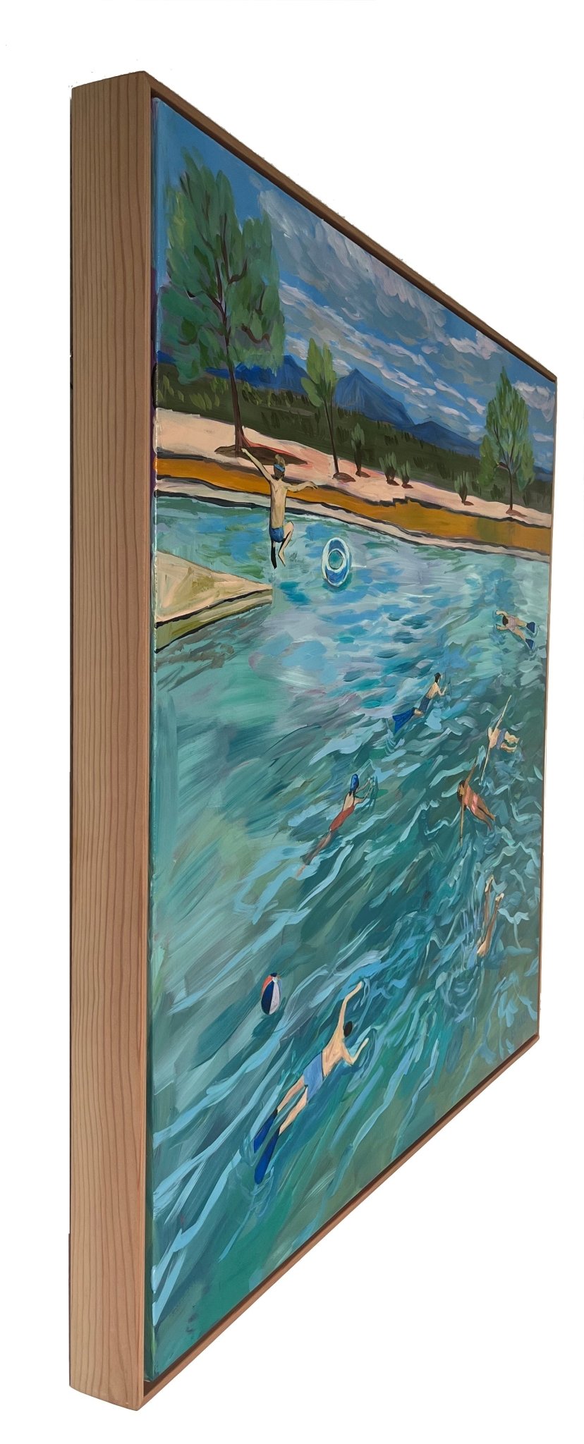 Balmorhea State Park Original Artwork - El Baker Art
