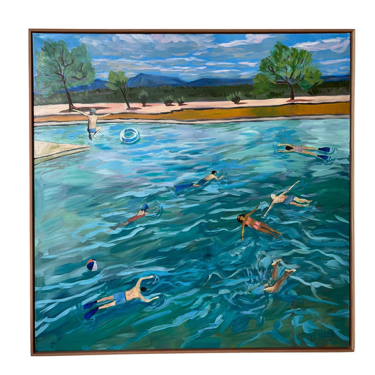 Balmorhea State Park Original Artwork - El Baker Art