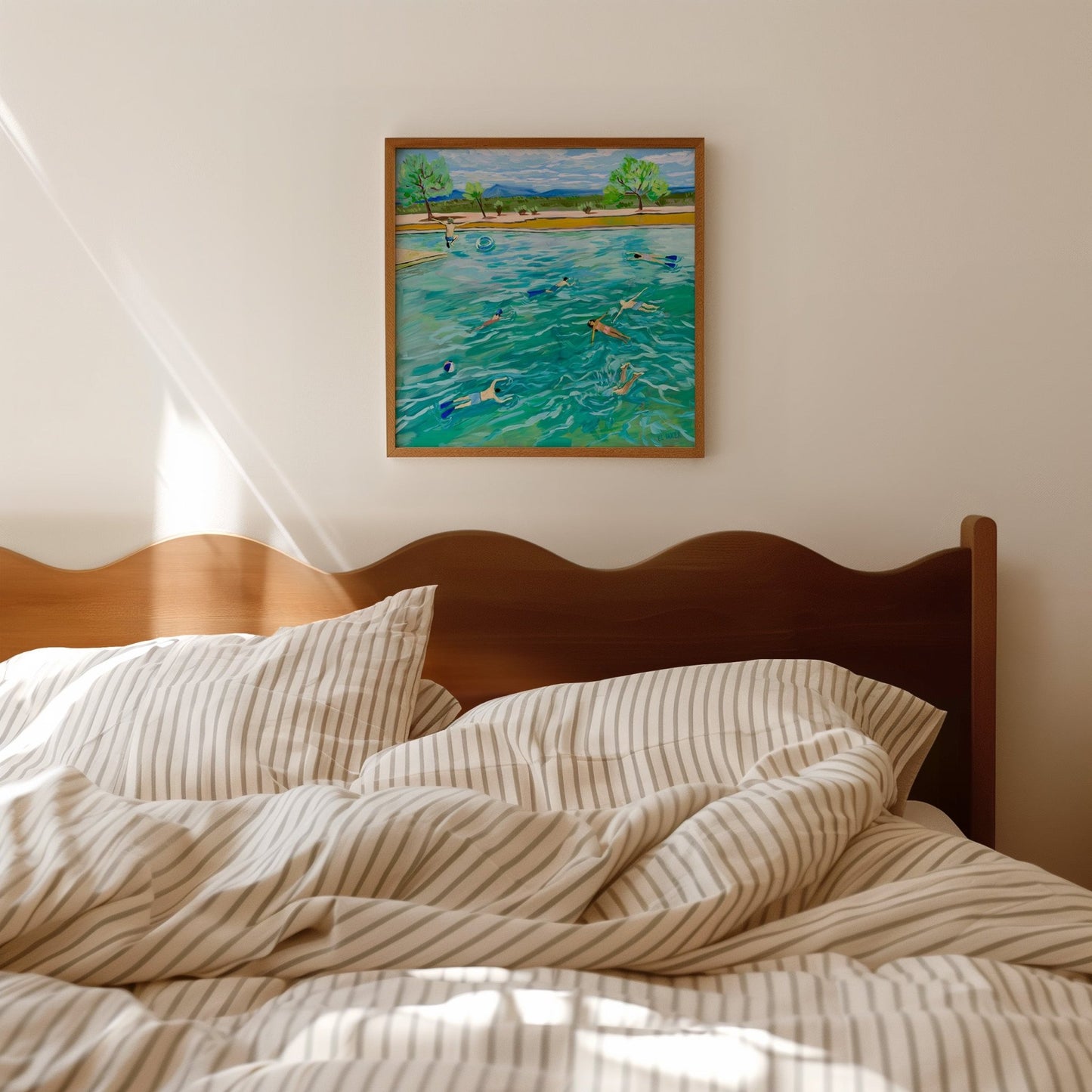 Balmorhea Texas State Park Print - El Baker Art