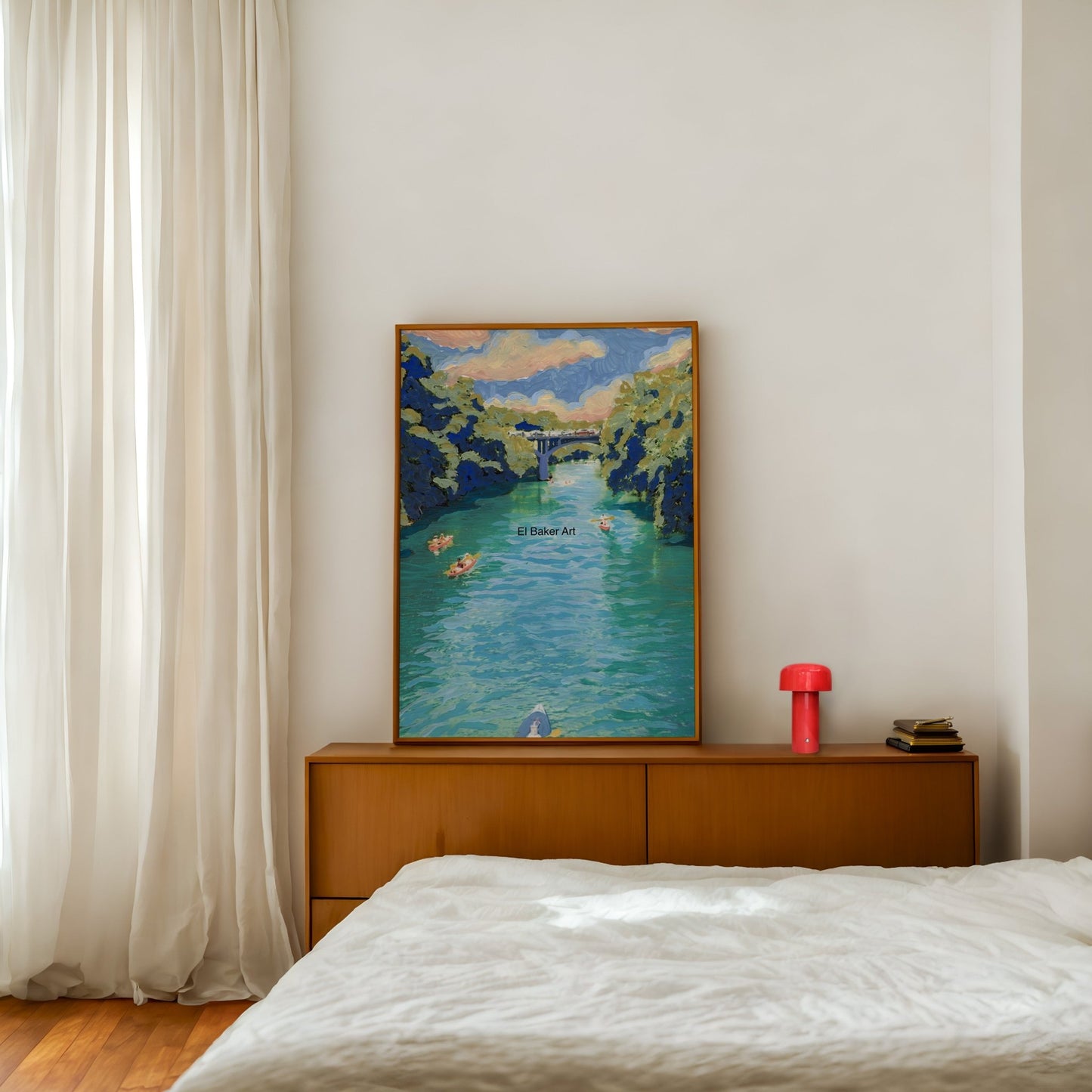 Barton Creek Austin Print - El Baker Art