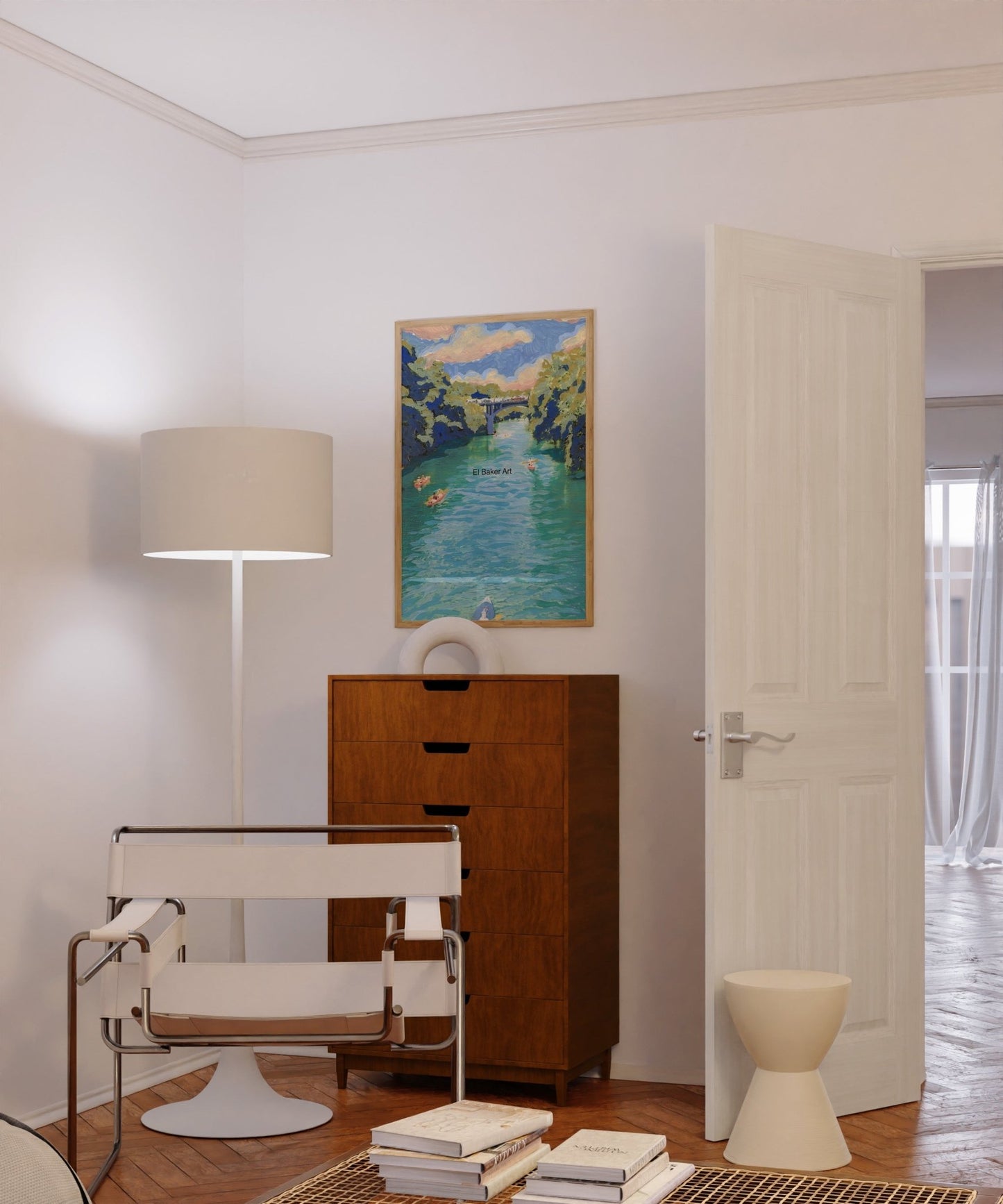 Barton Creek Austin Print - El Baker Art
