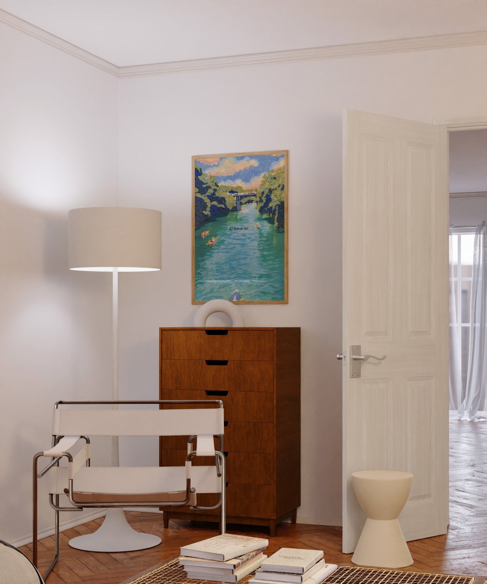 Barton Creek Austin Print - El Baker Art