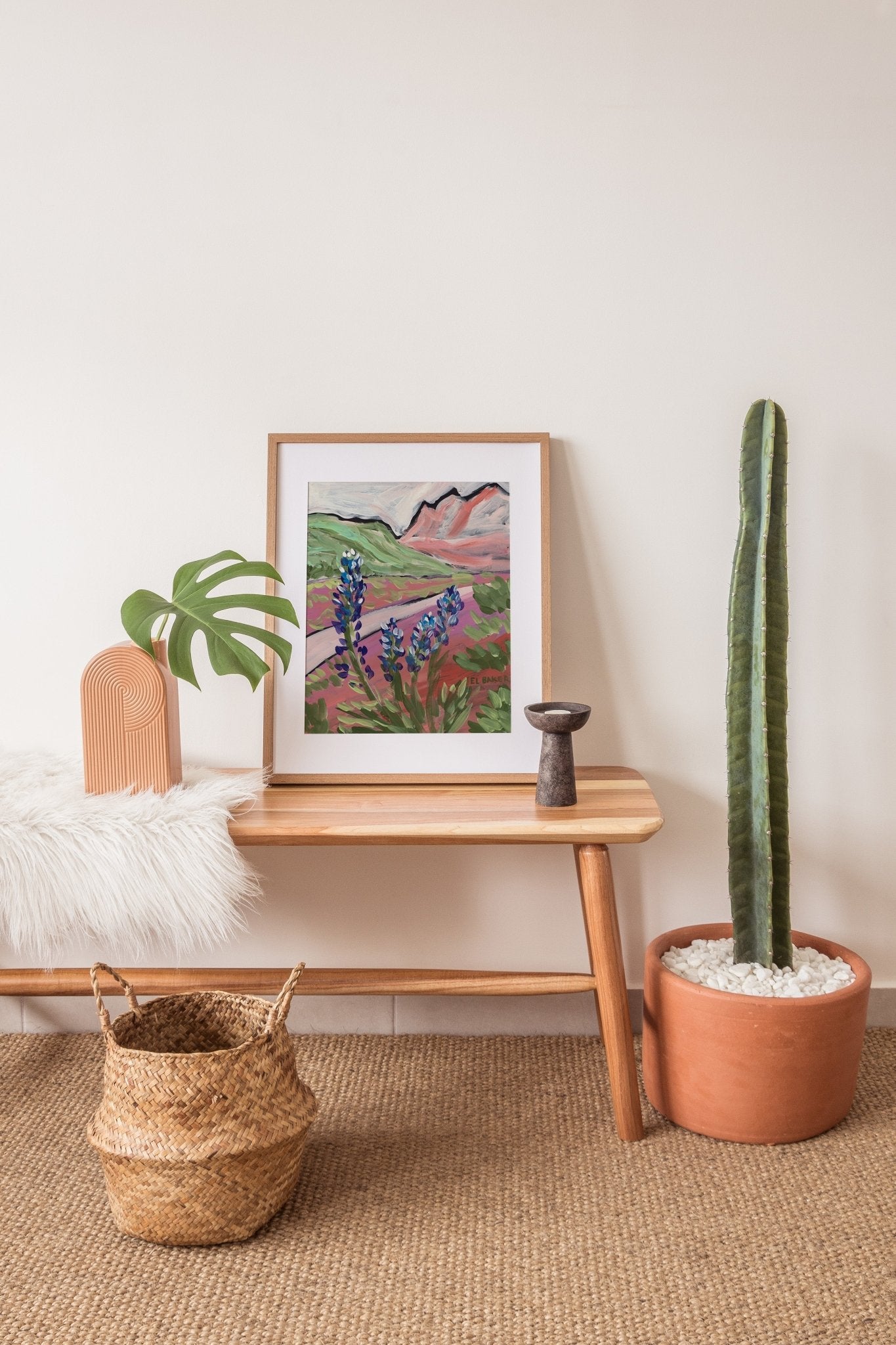 Big Bend Bluebonnets Print - El Baker Art