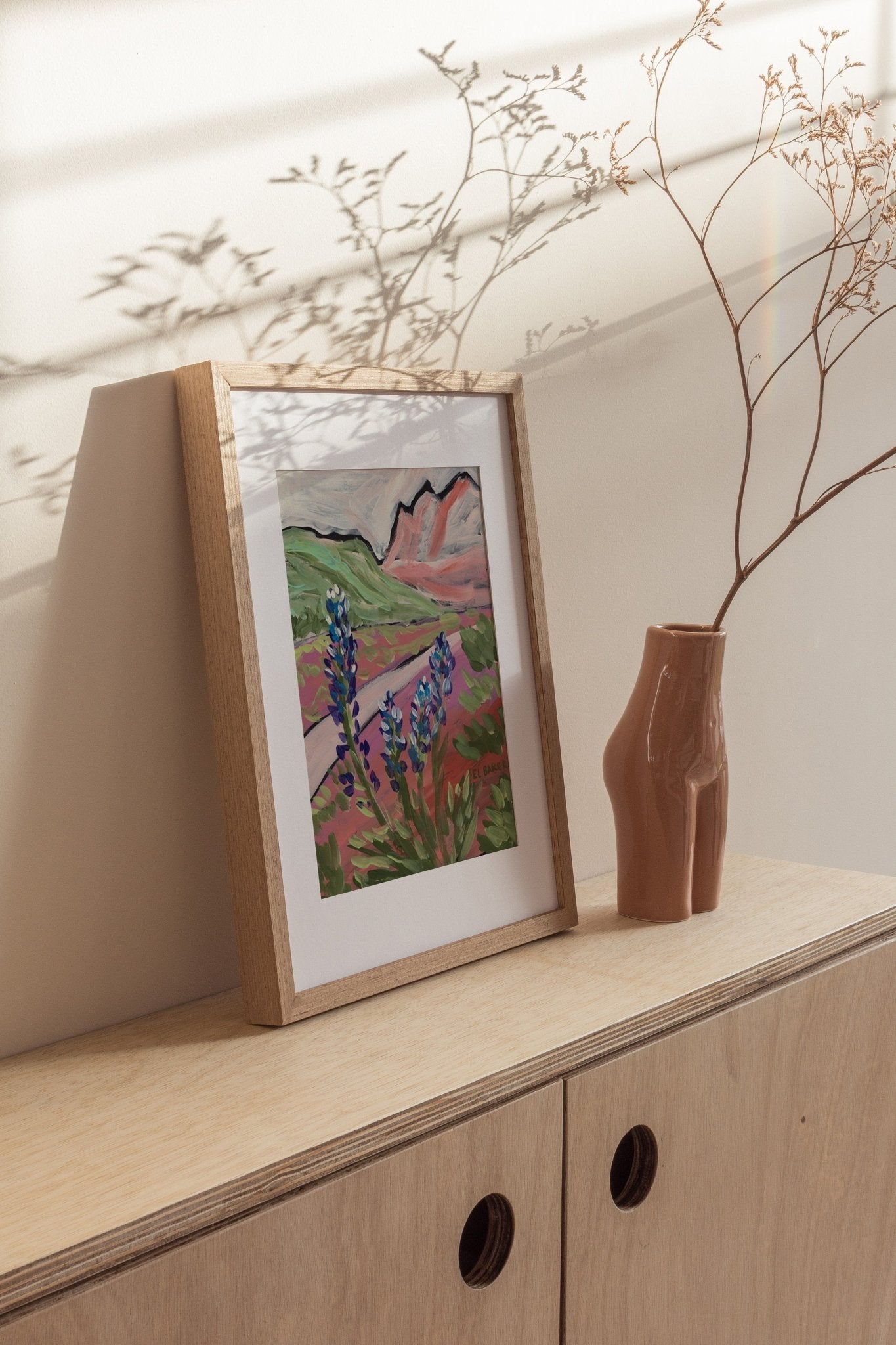 Big Bend Bluebonnets Print - El Baker Art