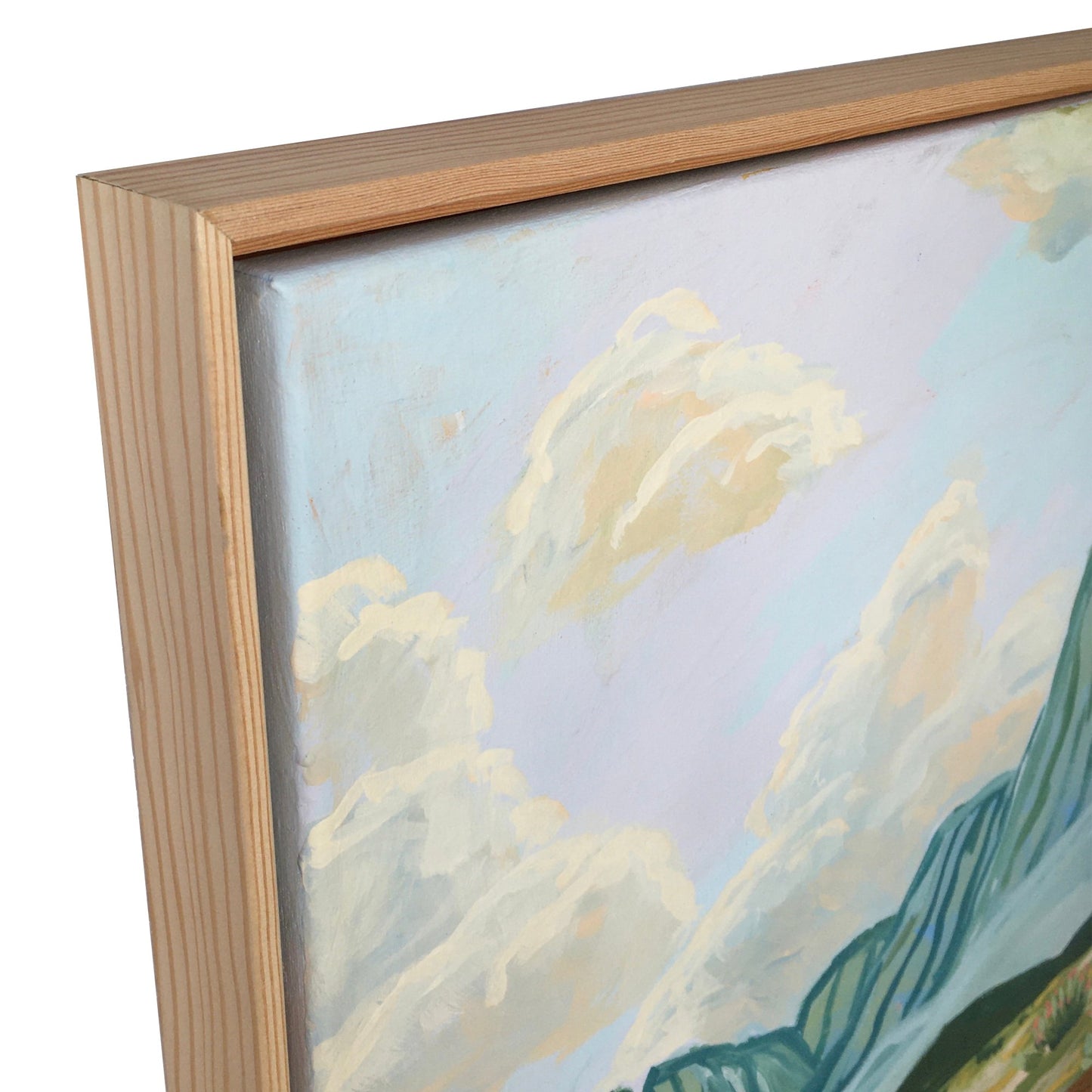 Big Bend Country Drive Original Artwork - El Baker Art