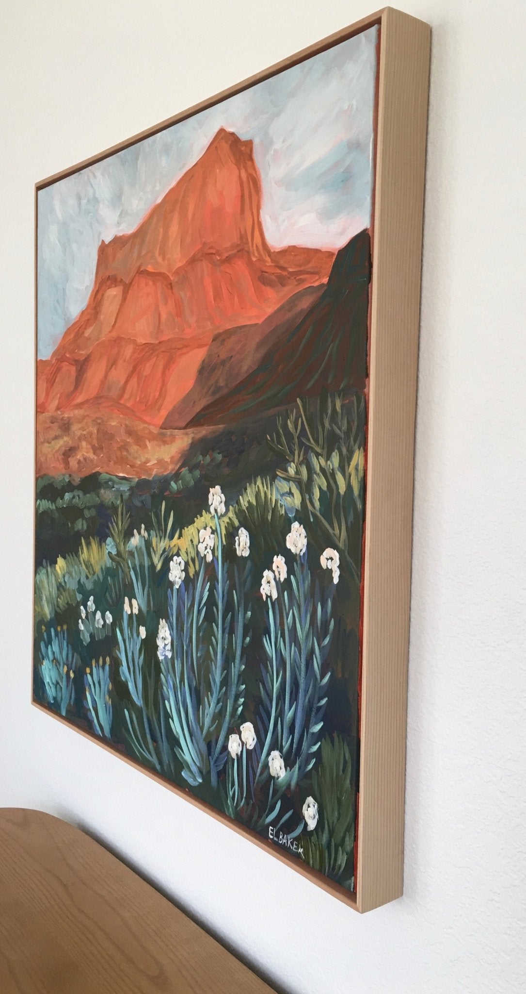 Big Bend National Park Sunset Original Artwork - El Baker Art