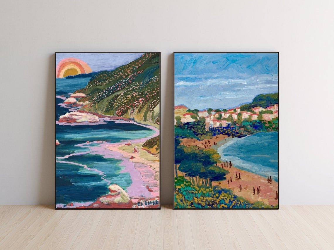 Big Sur California Print - El Baker Art