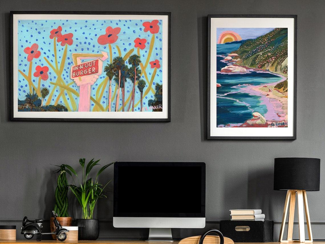 Big Sur California Print - El Baker Art