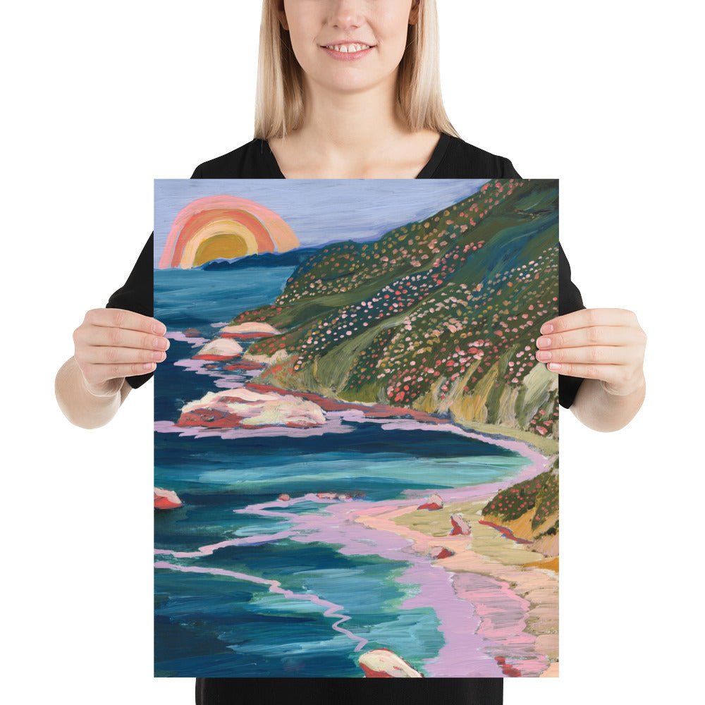 Big Sur California Print - El Baker Art