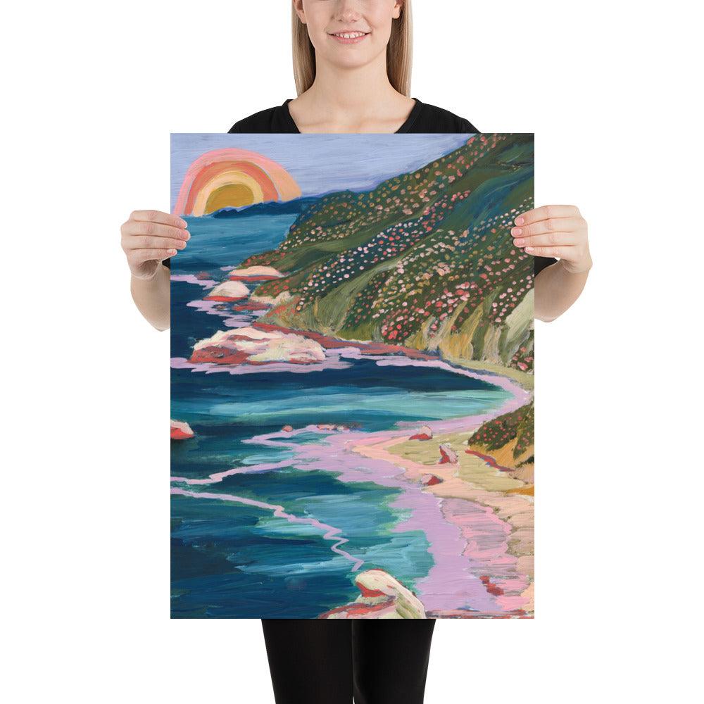 Big Sur California Print - El Baker Art