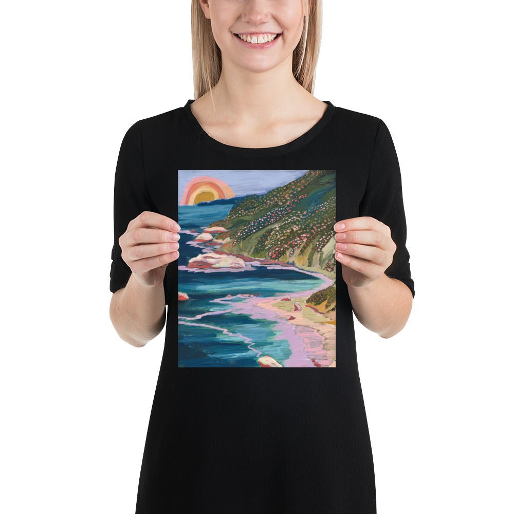 Big Sur California Print - El Baker Art