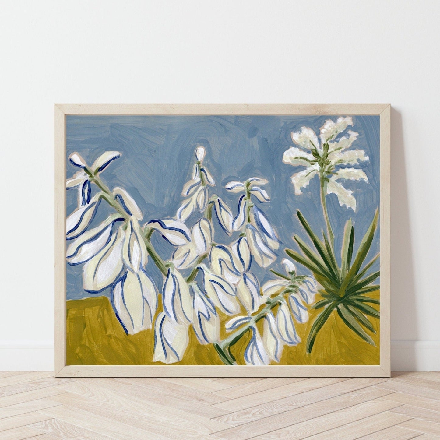 Blooming Yucca Print - El Baker Art