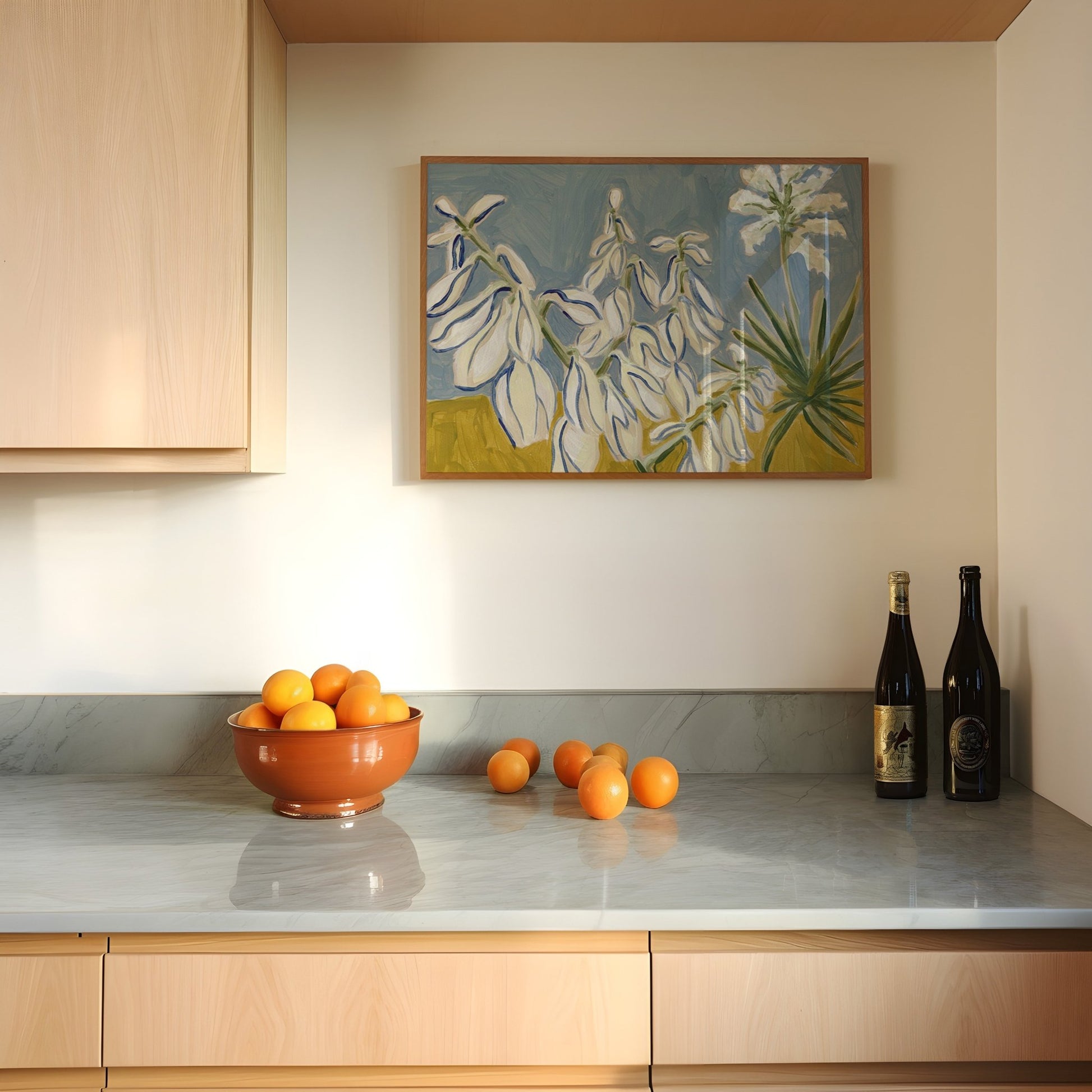 Blooming Yucca Print - El Baker Art