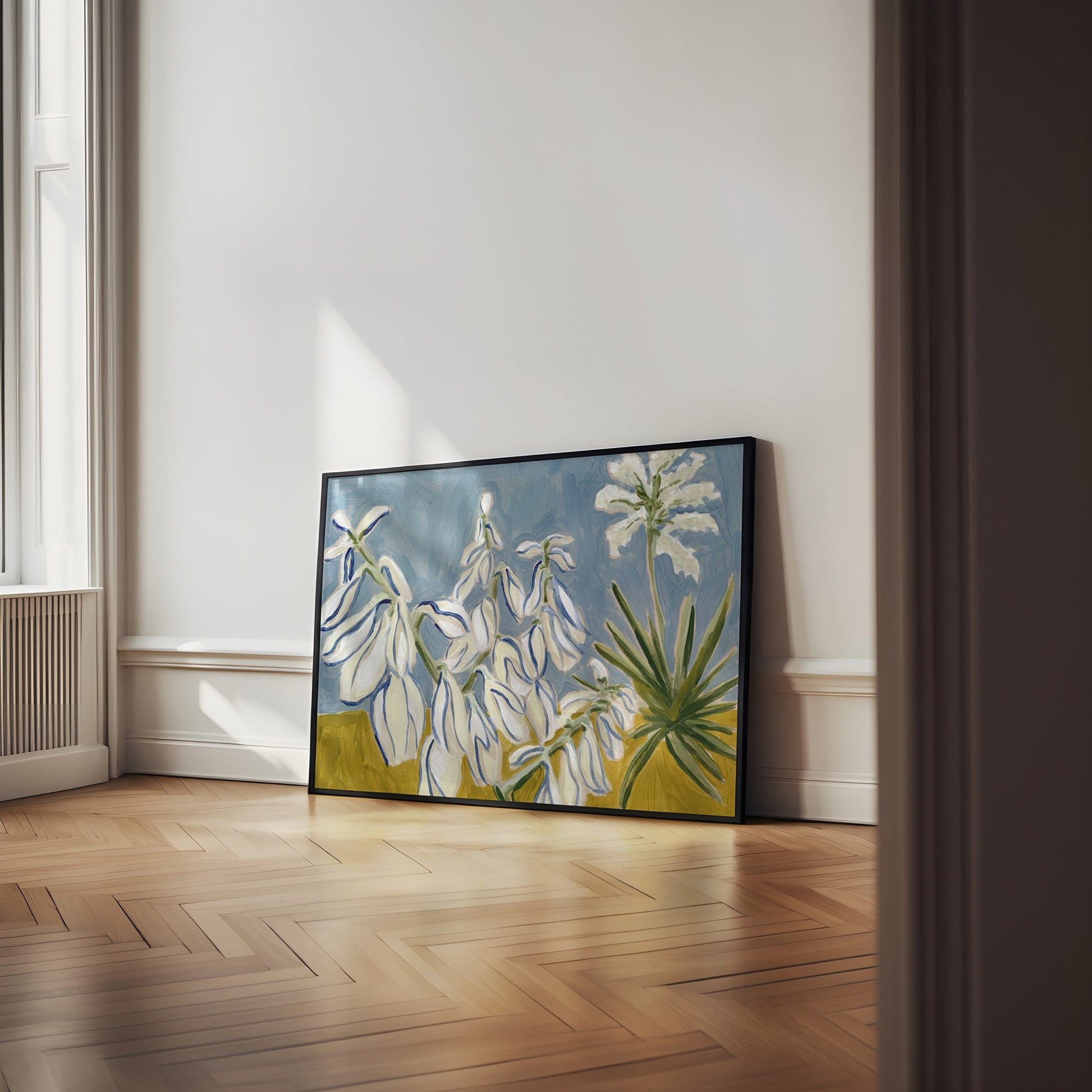 Blooming Yucca Print - El Baker Art