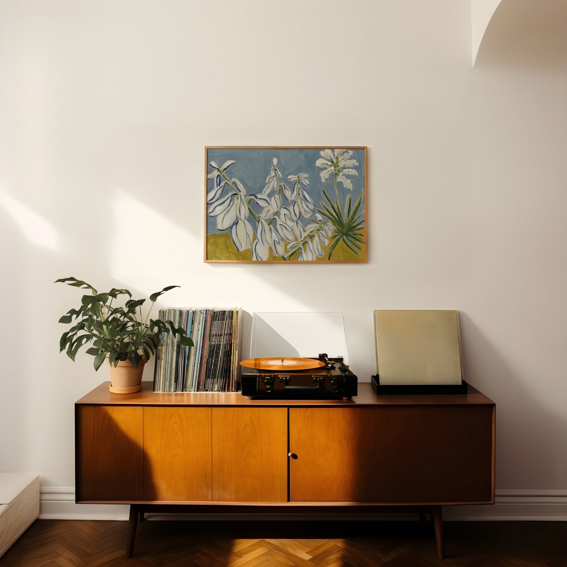 Blooming Yucca Print - El Baker Art