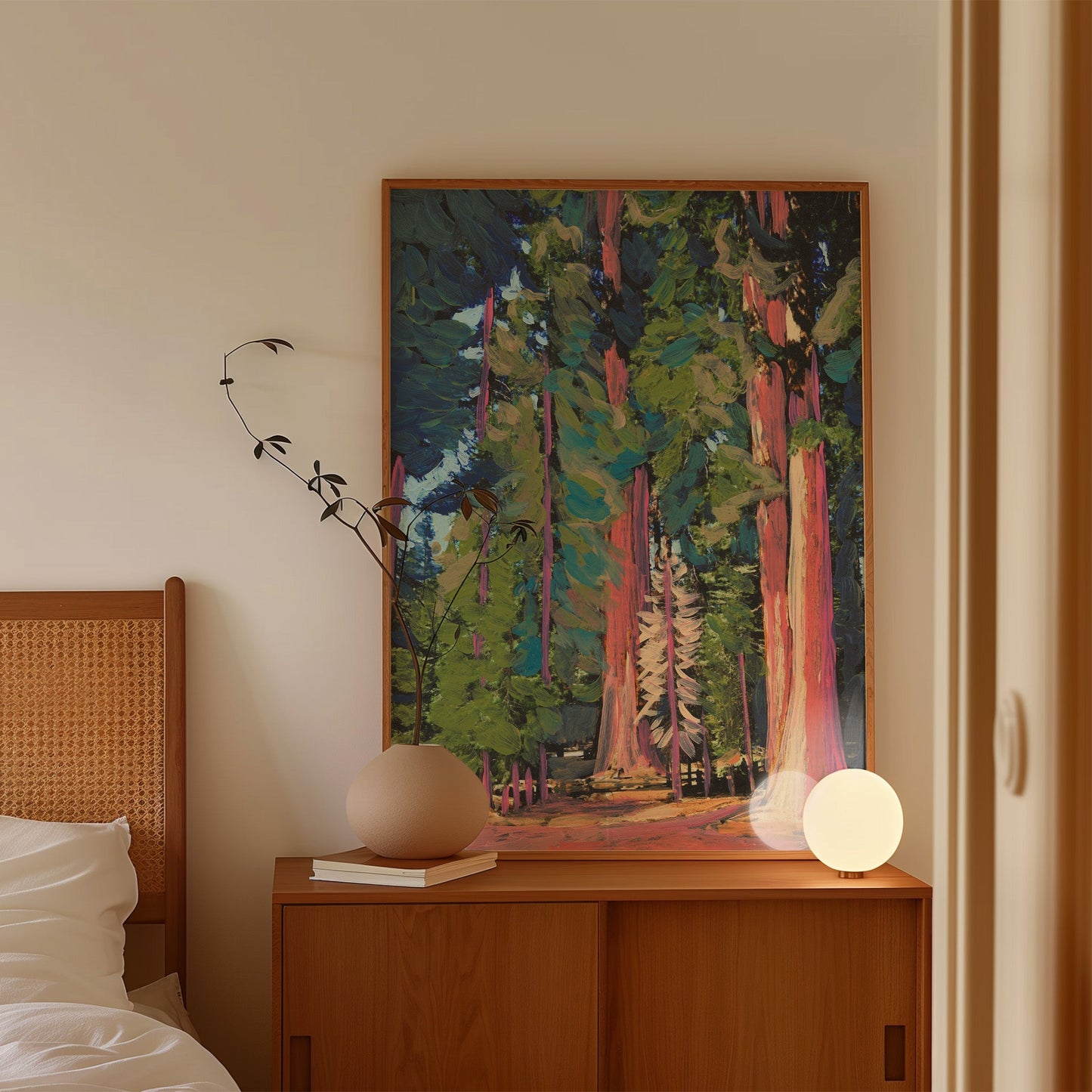 California Redwood National Park Travel Print - El Baker Art