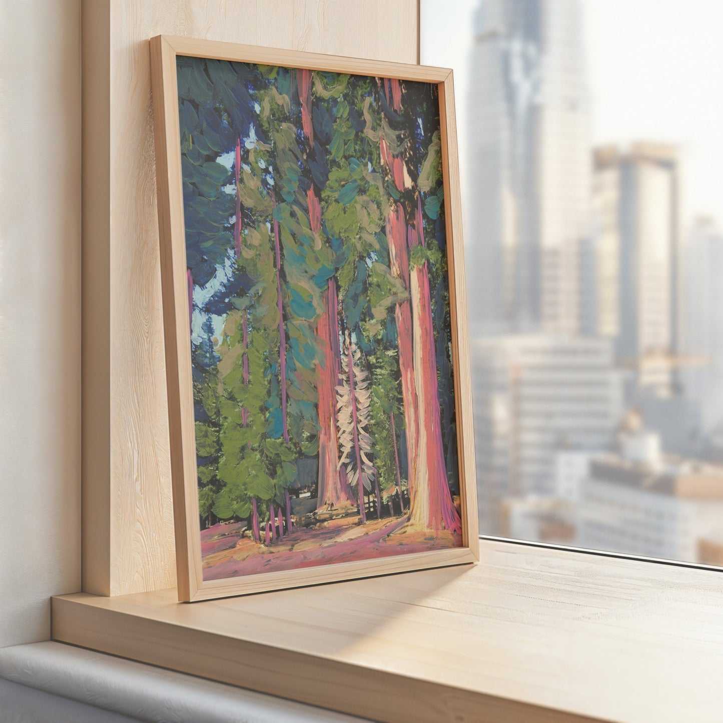 California Redwood National Park Travel Print - El Baker Art