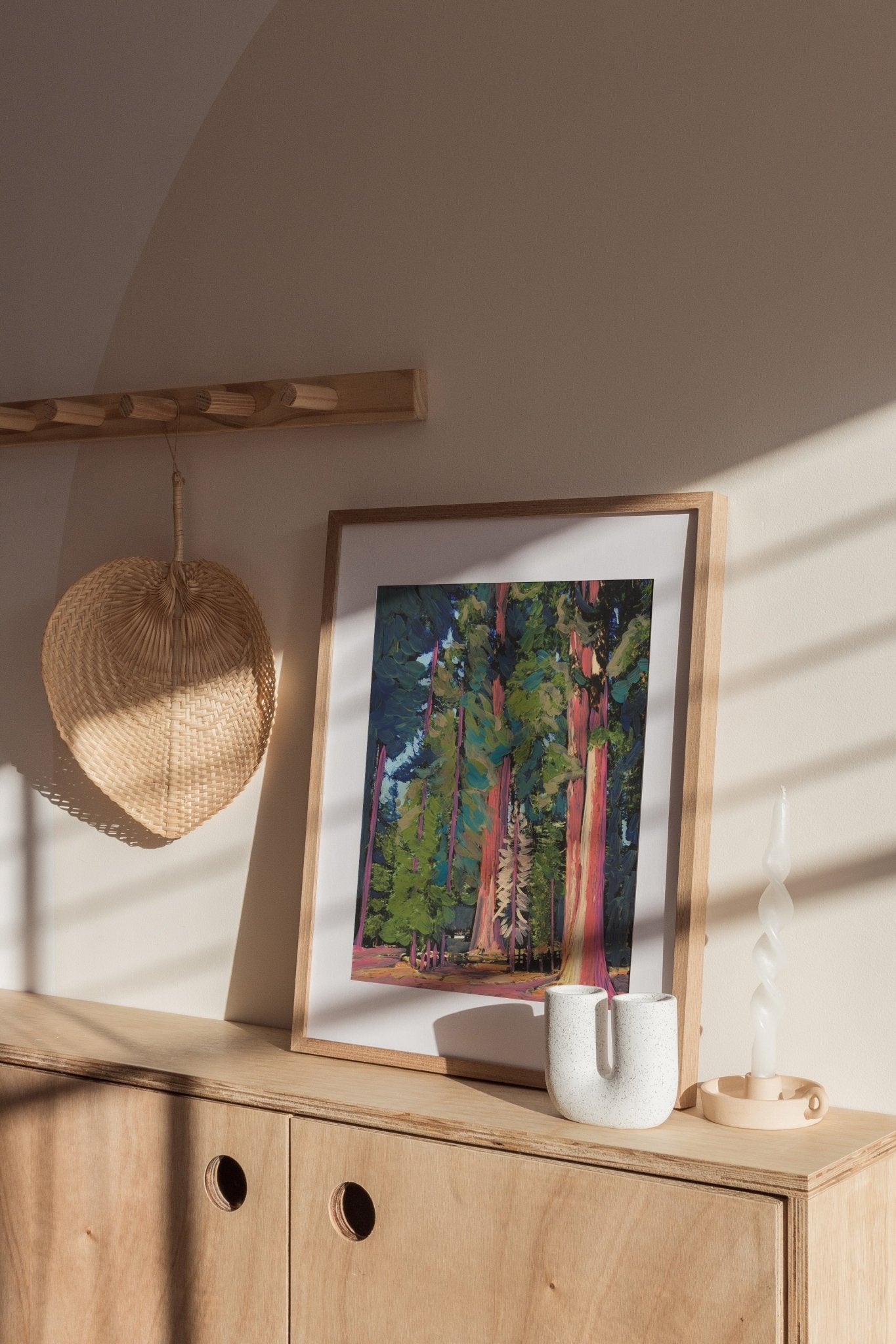 California Redwood National Park Travel Print - El Baker Art