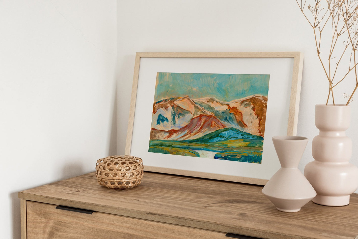 Colorado Mountain Lake Print - El Baker Art