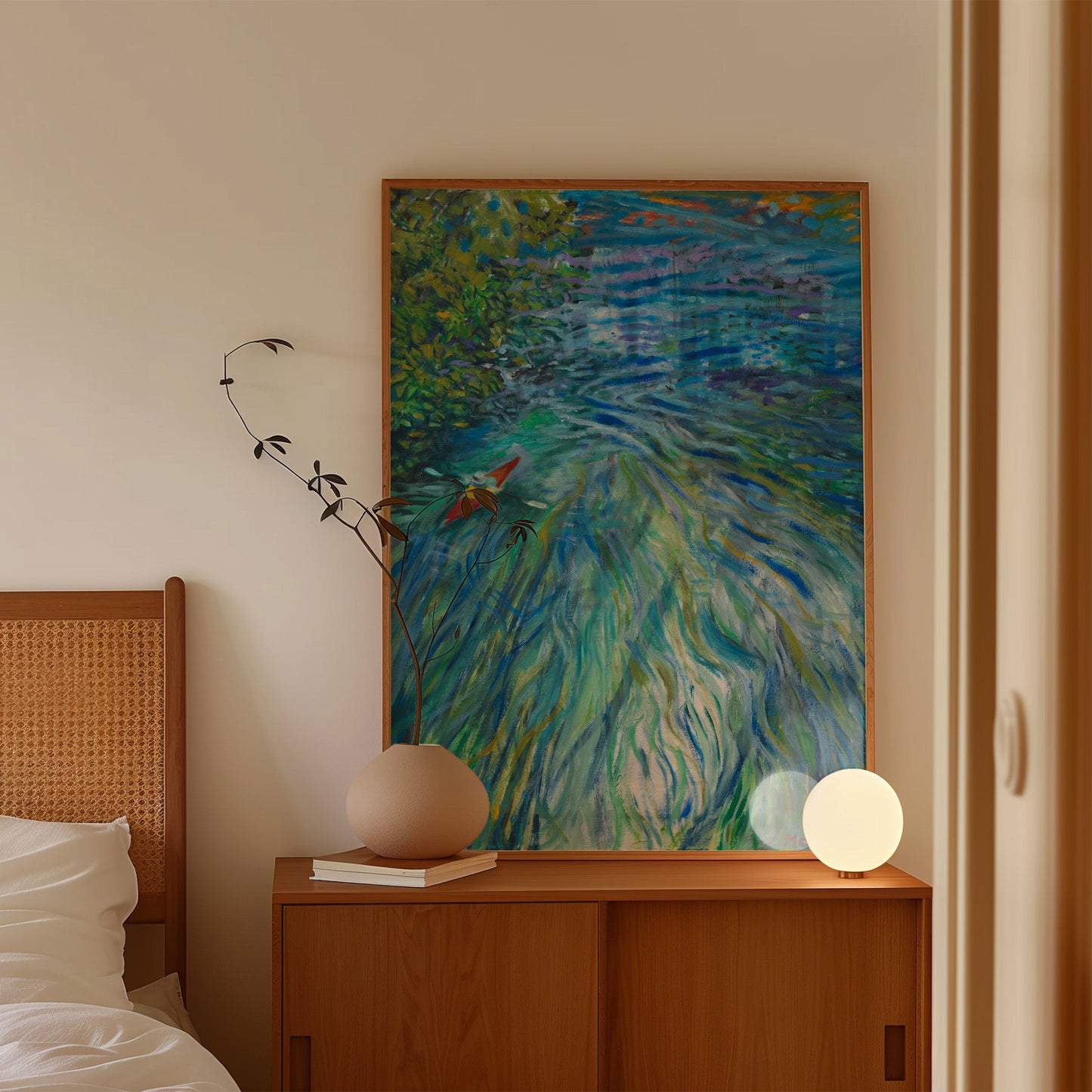 GUEST ARTIST COLLAB x MCSeaborne Art | San Marcos Texas River Art Print - El Baker Art