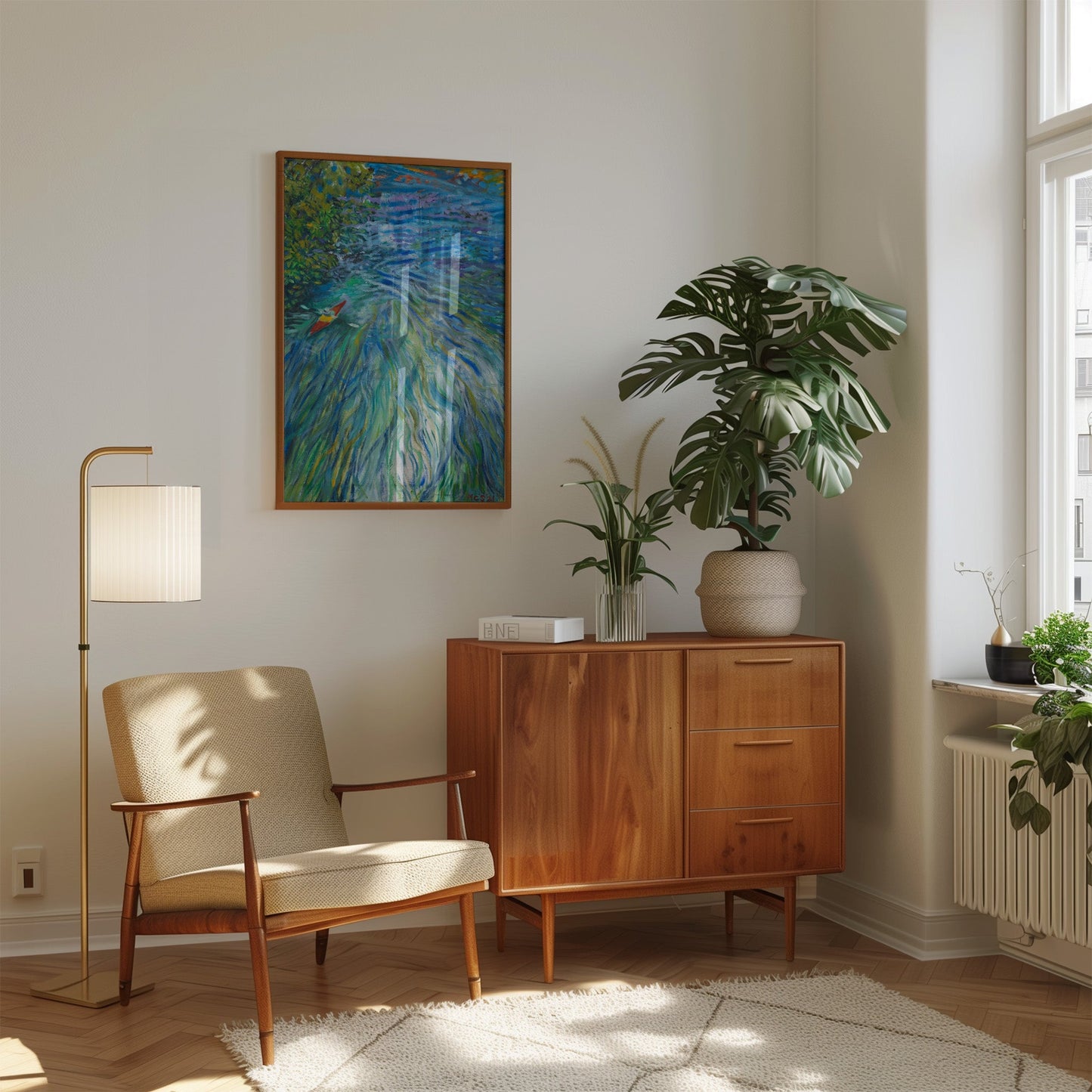 GUEST ARTIST COLLAB x MCSeaborne Art | San Marcos Texas River Art Print - El Baker Art