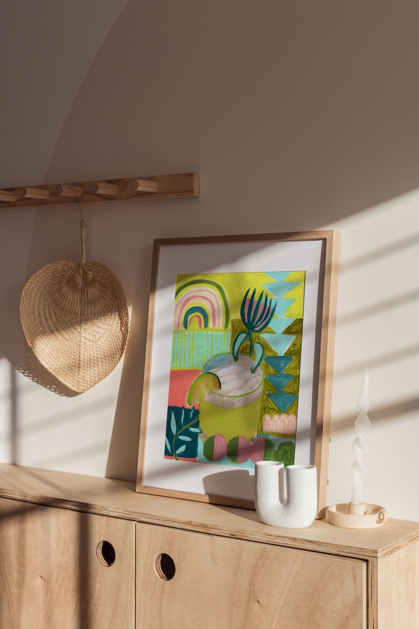 Margarita Cocktail Print - El Baker Art