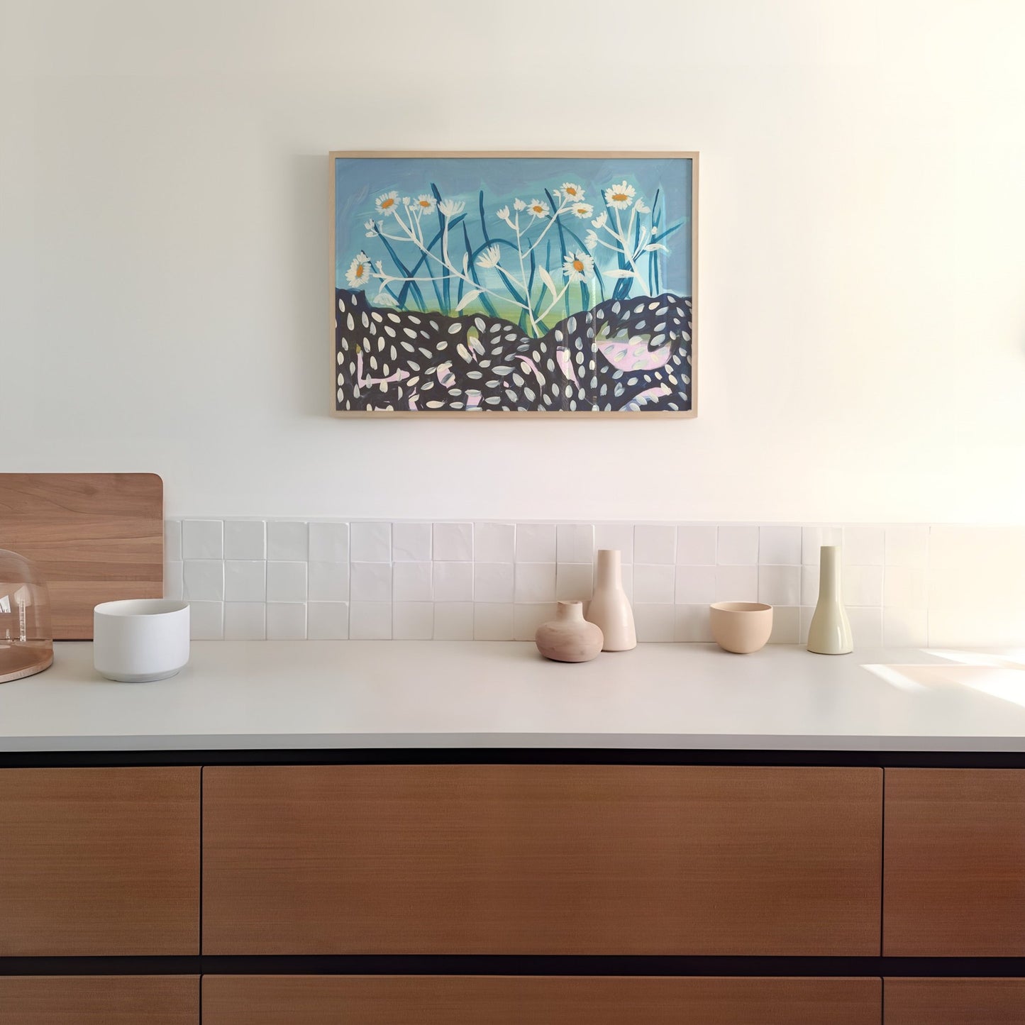 Minimalist Floral Print - El Baker Art