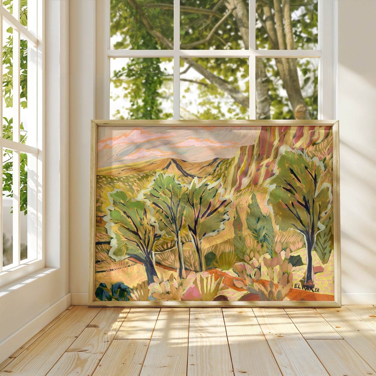 Neutral Vintage Western Ranch Wall Art - El Baker Art