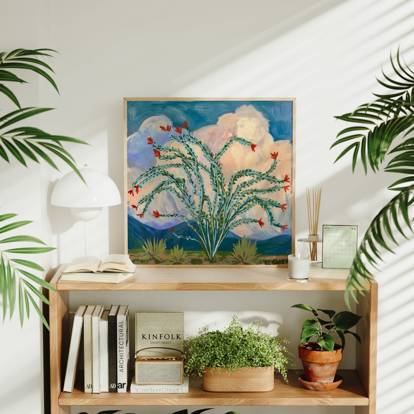Ocotillo Big Bend National Park Print - El Baker Art