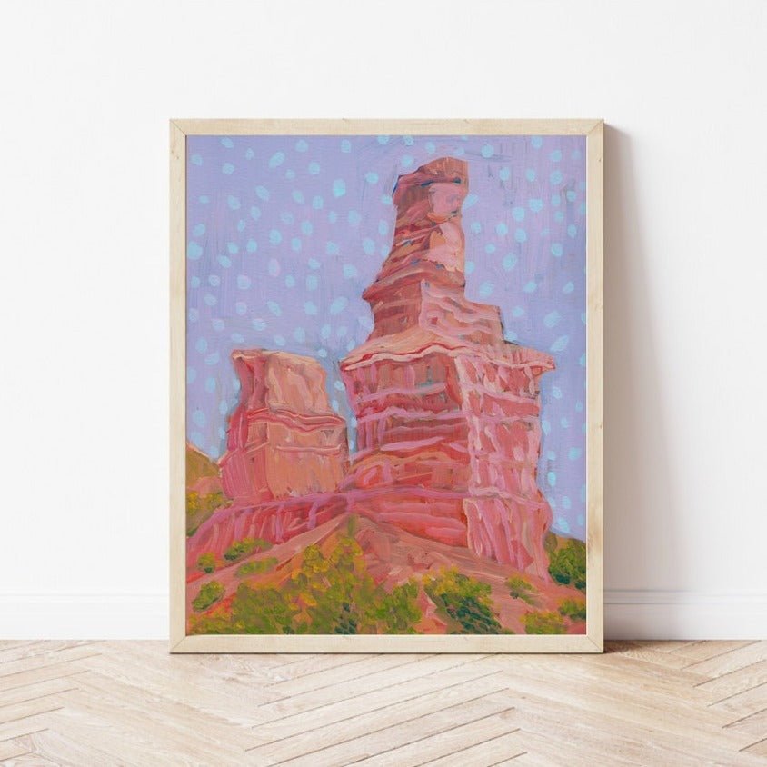 Palo Duro Canyon Print - El Baker Art