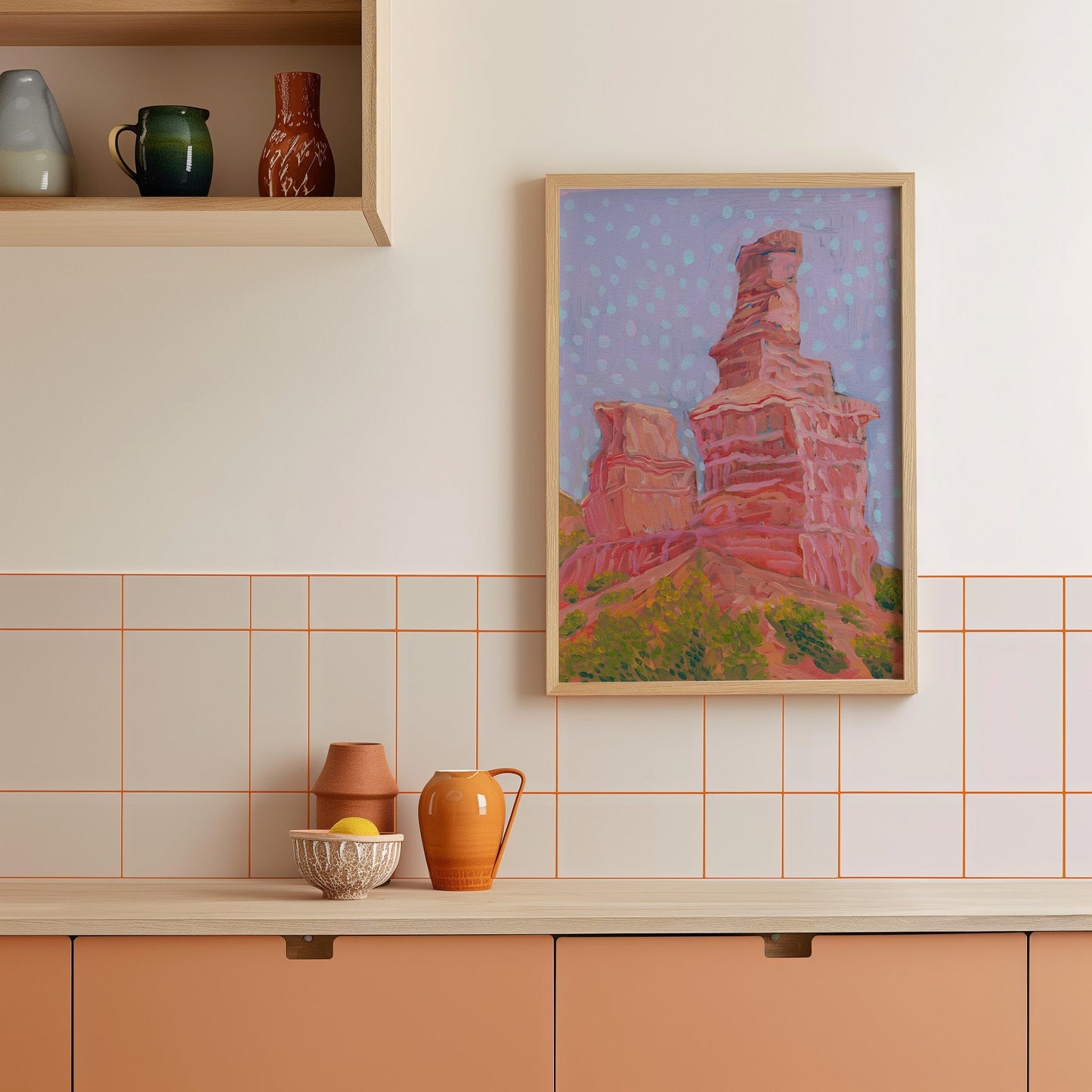 Palo Duro Canyon Print - El Baker Art