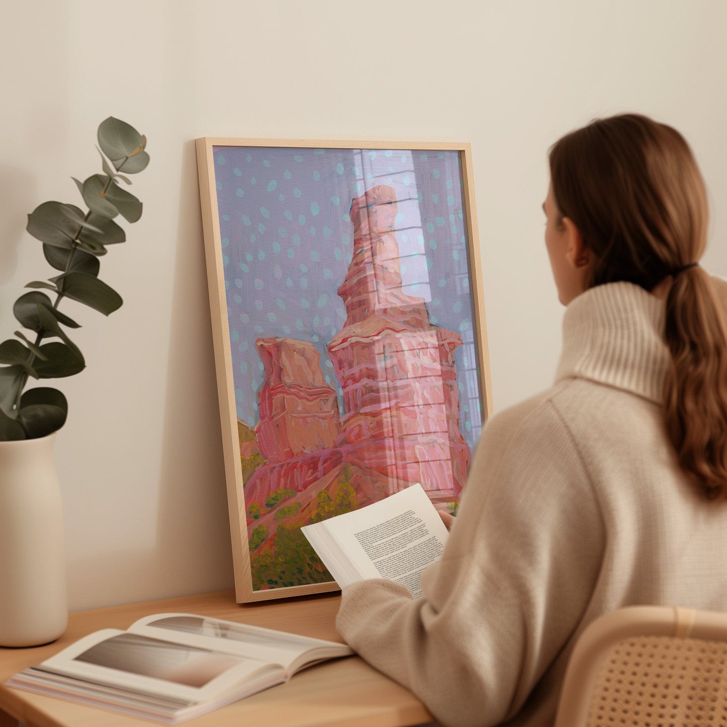 Palo Duro Canyon Print - El Baker Art