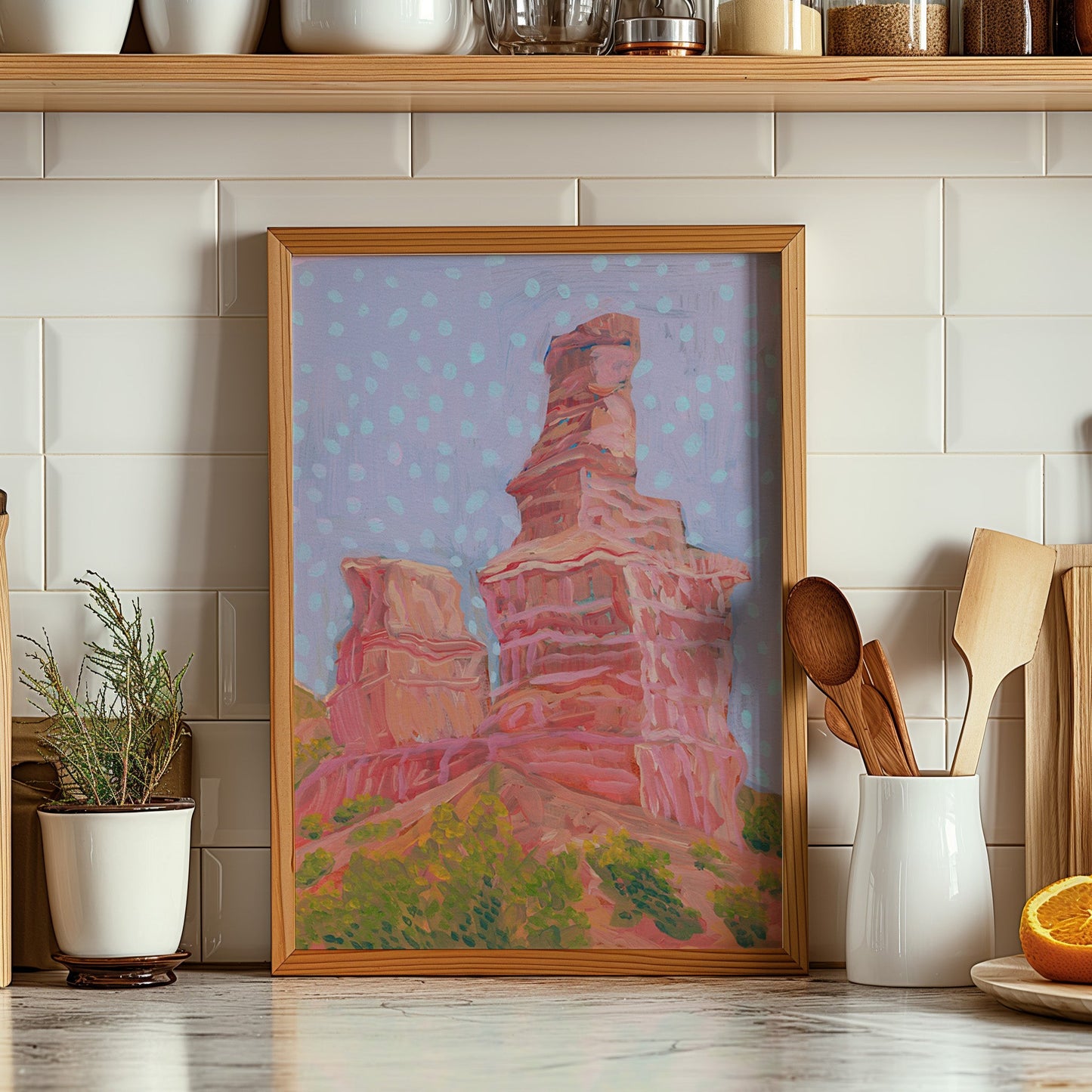 Palo Duro Canyon Print - El Baker Art