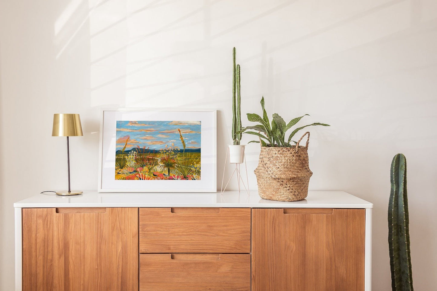 Pink Desert Rocks of Big Bend National Park Print - El Baker Art