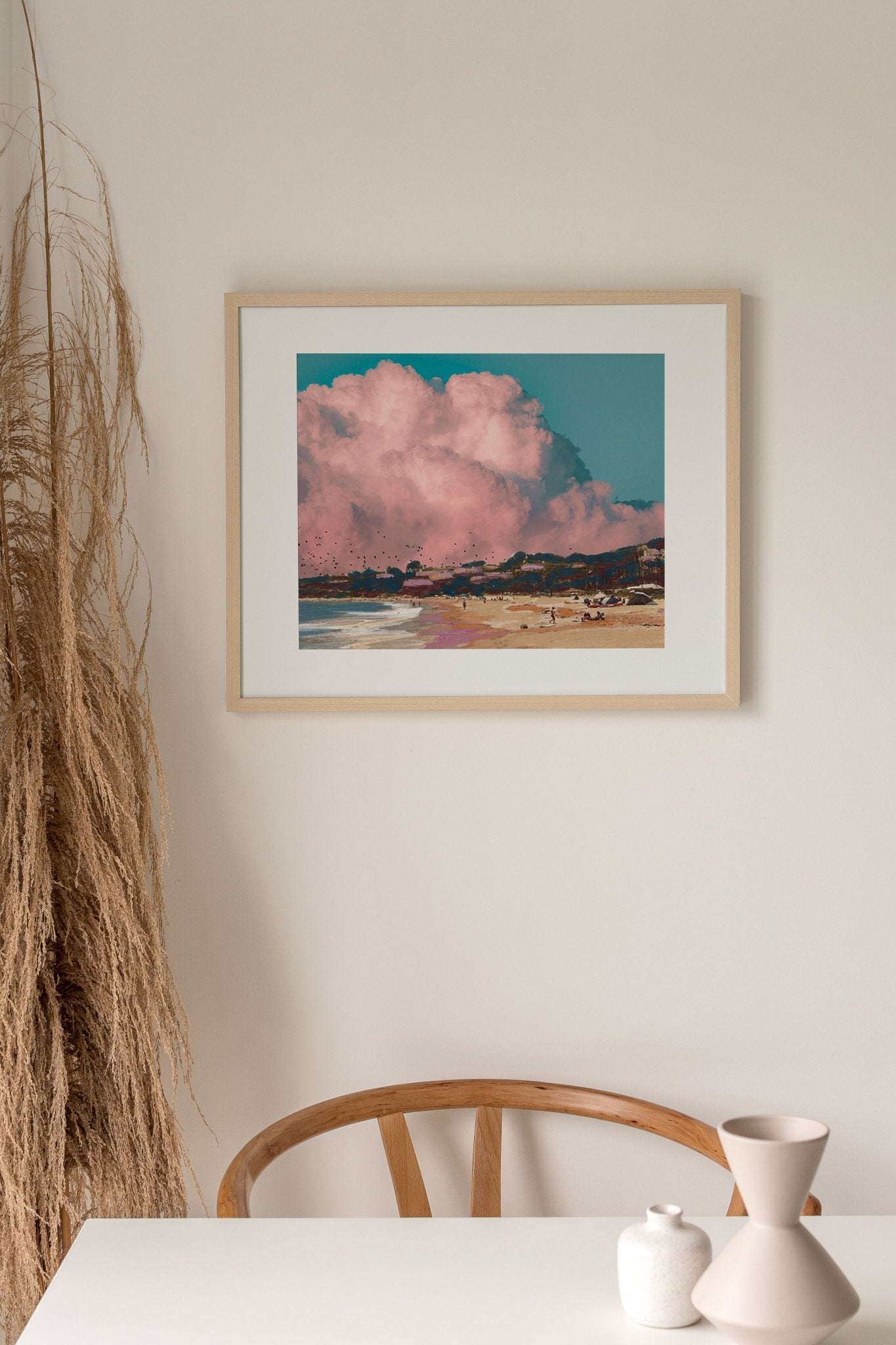 Retro California Ocean Print - El Baker Art