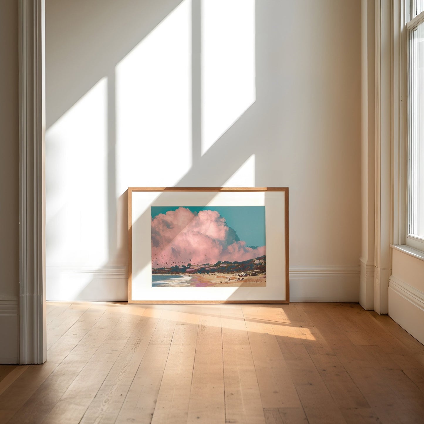 Retro California Ocean Print - El Baker Art