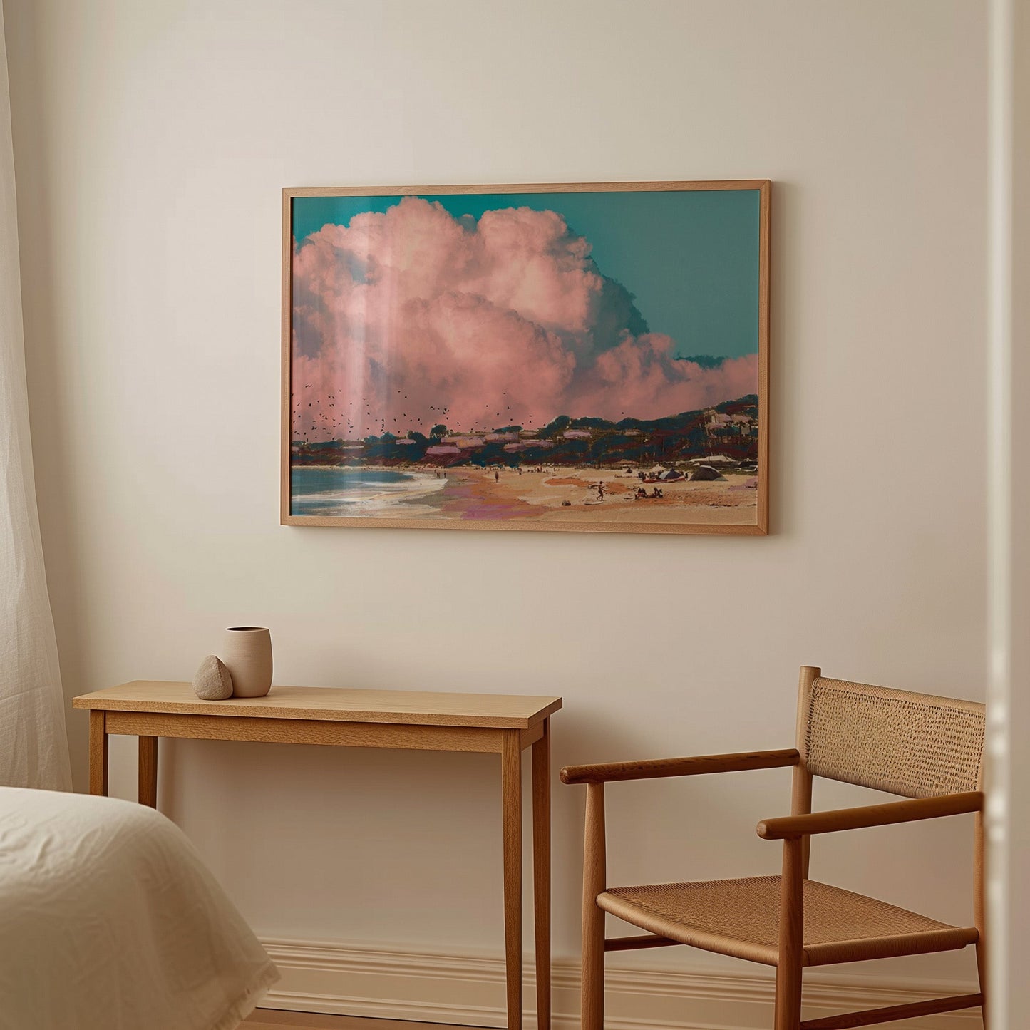 Retro California Ocean Print - El Baker Art