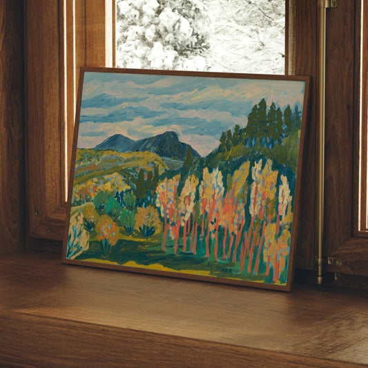 Ridgway Colorado San Juan National Forest Print - El Baker Art